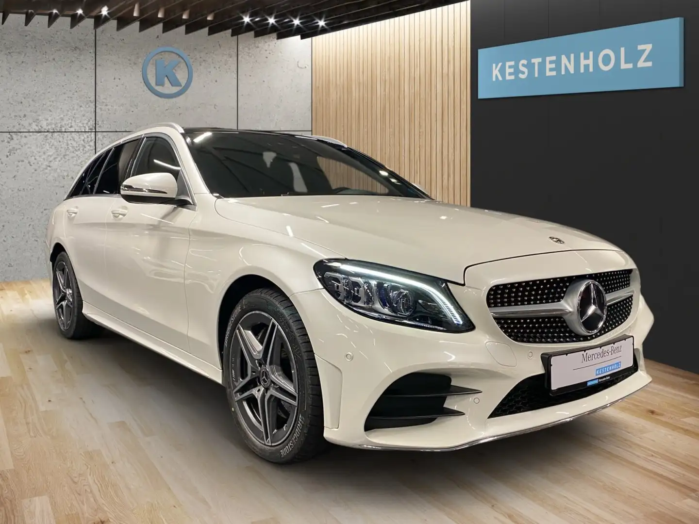 Mercedes-Benz C 400 C 400 T 4M *AMG*PANO*MEMORY*KAMREA*BURMESTER* Weiß - 2