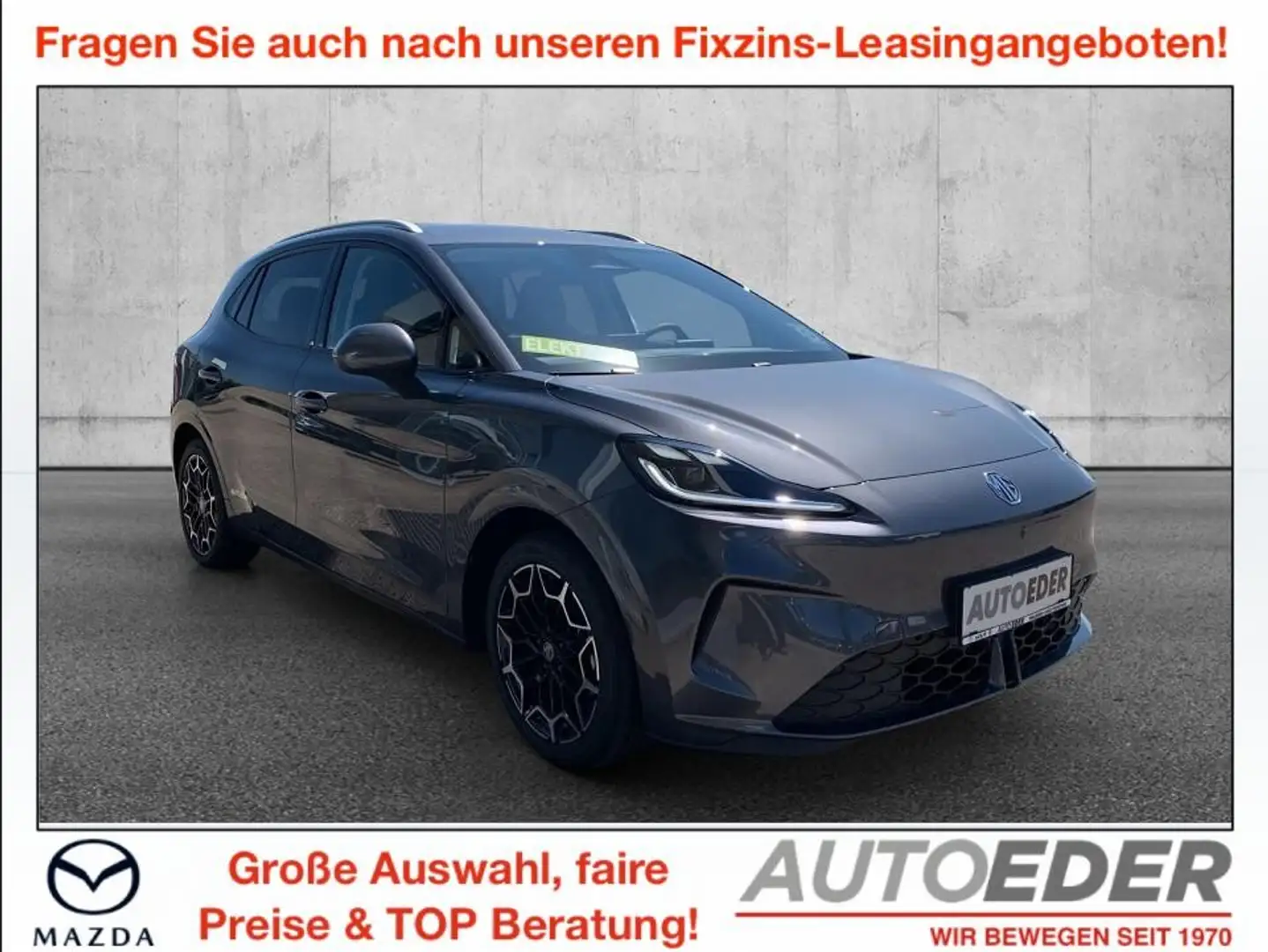 MG MG4 EV Urban 54 kWh Luxury Grau - 1