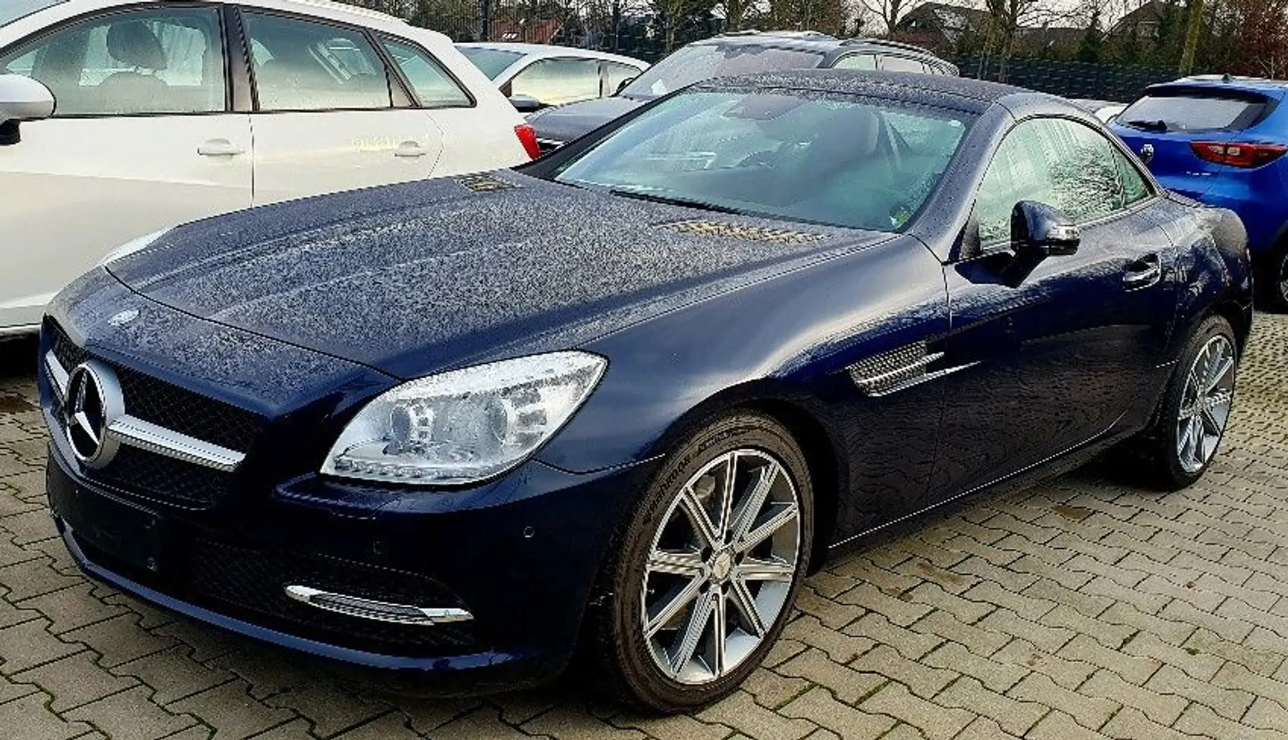 Mercedes-Benz SLK 250 SLK Roadster Standheizung Pano Navi SH ! Bleu - 1