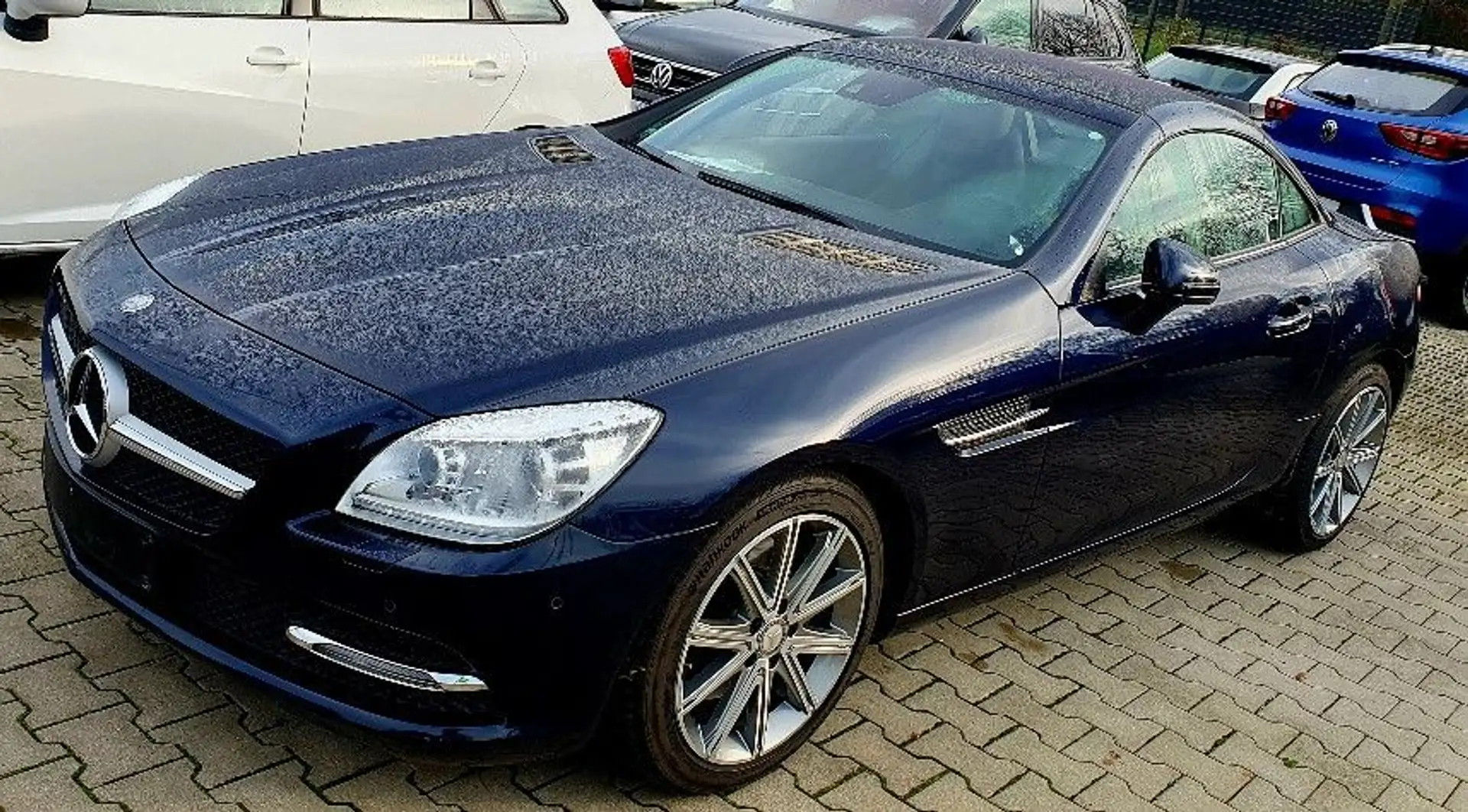 Mercedes-Benz SLK 250 SLK Roadster Standheizung Pano Navi SH ! Bleu - 2