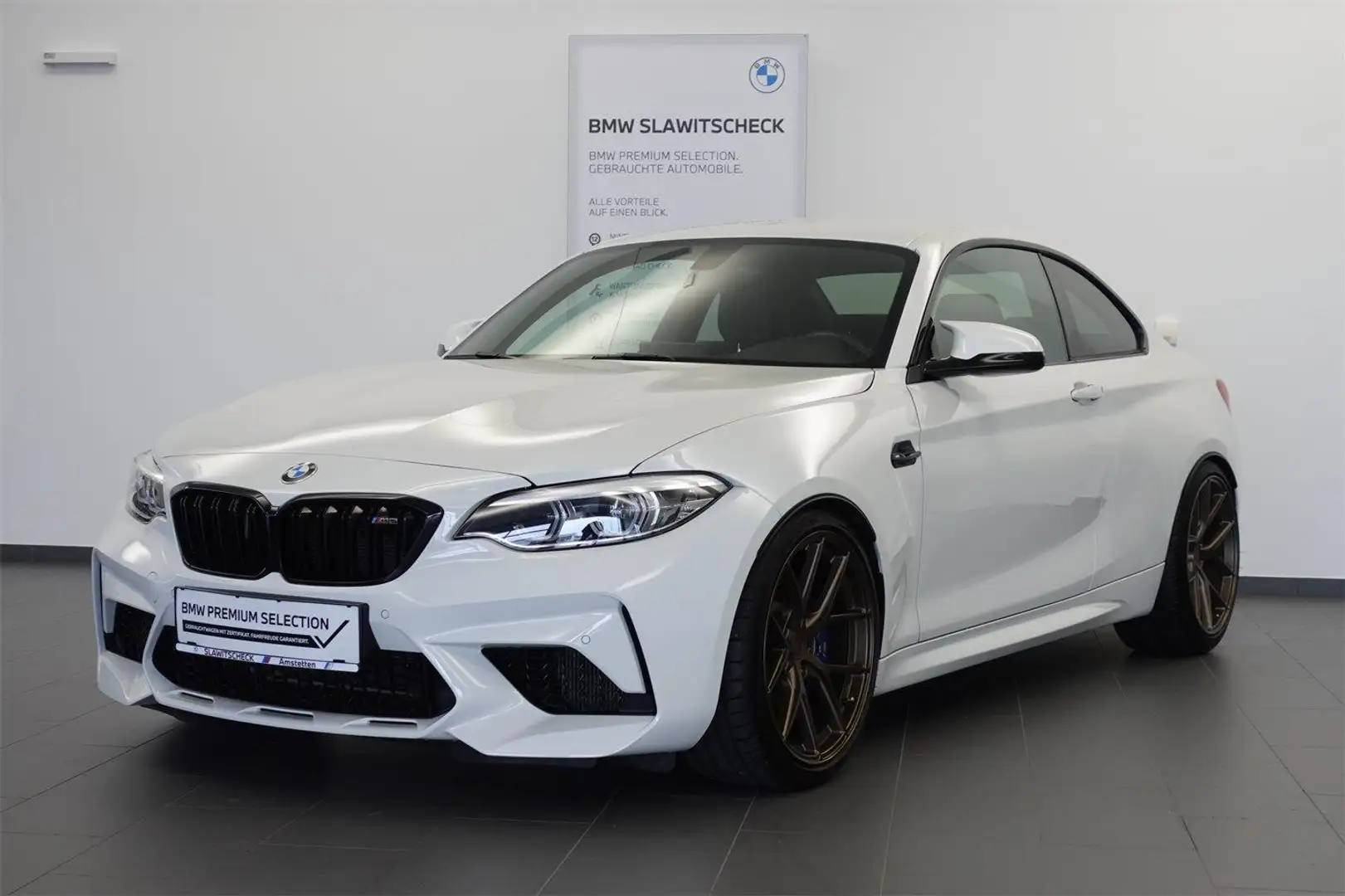 BMW M2 Competition DKG Coupe Weiß - 1