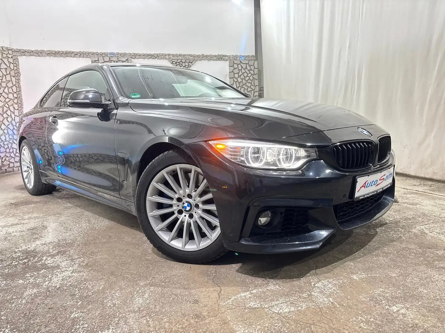 BMW 435 d x DRIVE M-SPORT NAVI LEDER LED TOP Schwarz - 1