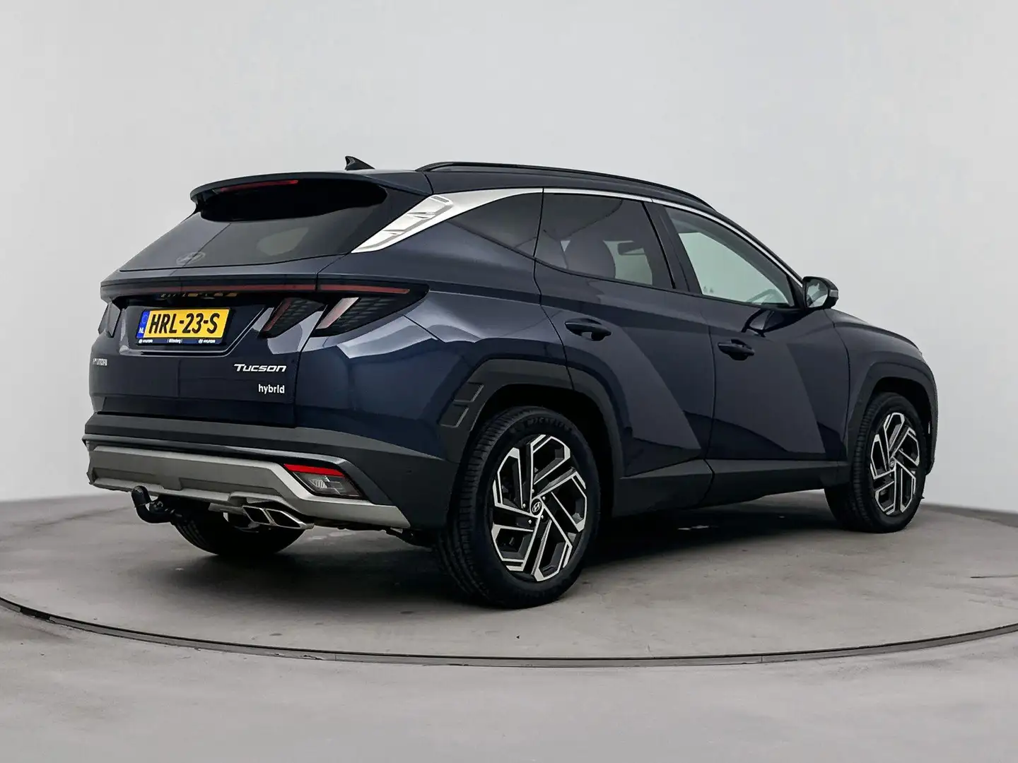 Hyundai TUCSON 1.6 T-GDI HEV Premium Sky | Leer | Panoramadak | T Bleu - 2