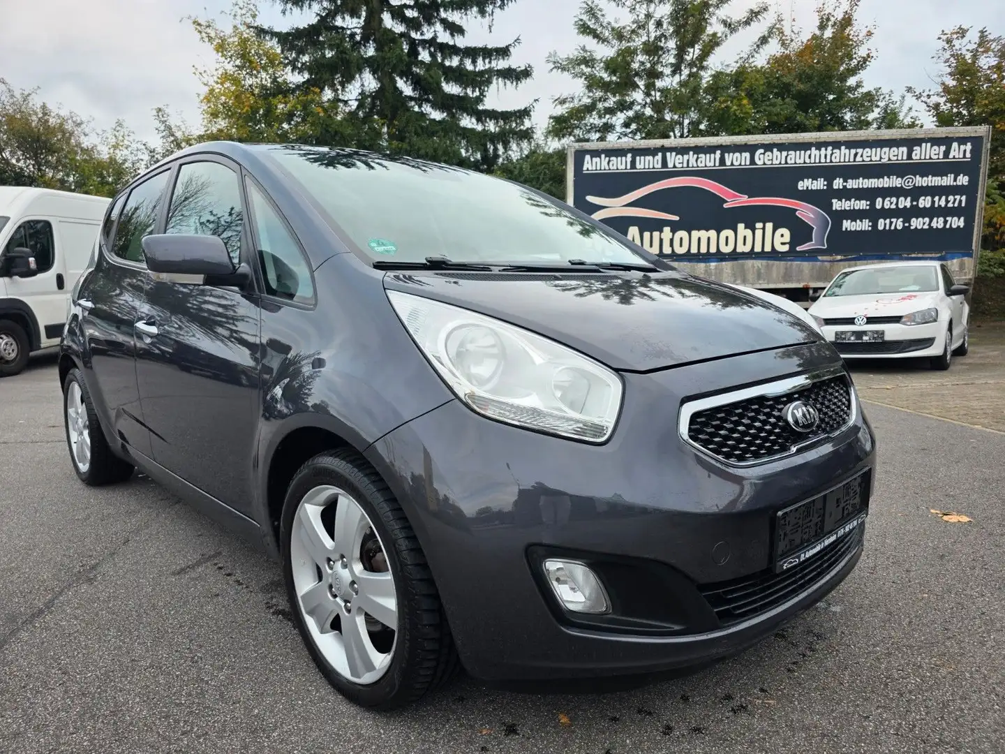 Kia Venga 1.6 CRDi Spirit/Navi/Panoramadach/Tüv-Neu Grau - 1