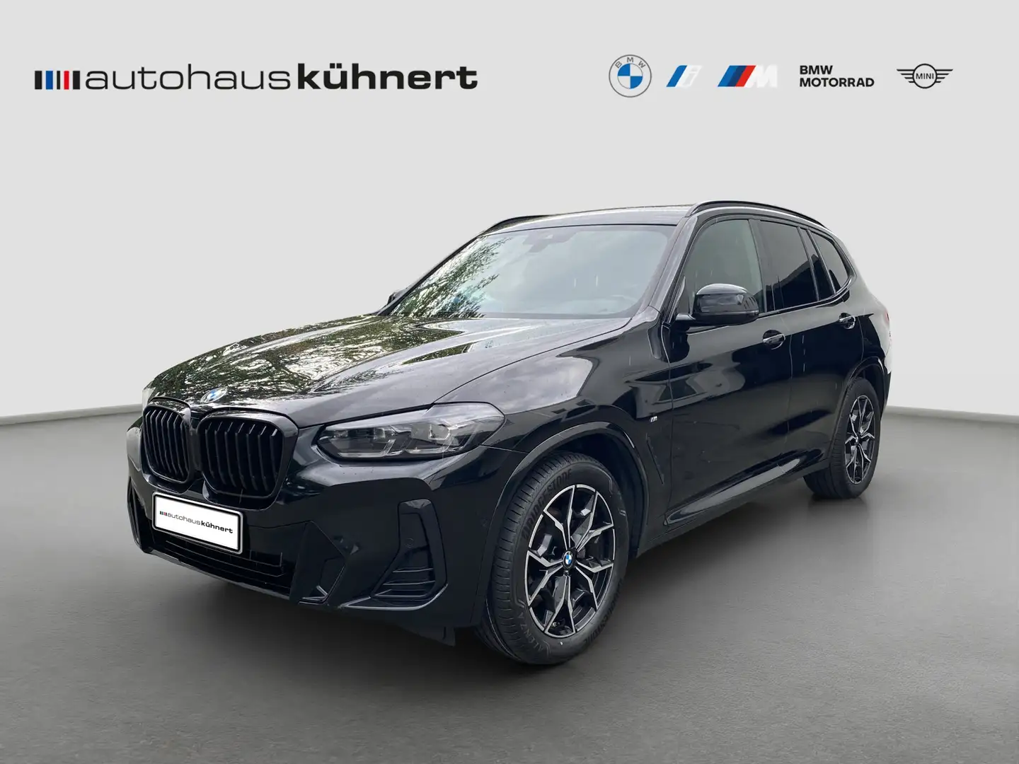 BMW X3 xDrive20d ///M-Sport LED SpurAss HiFi Navi Czarny - 1