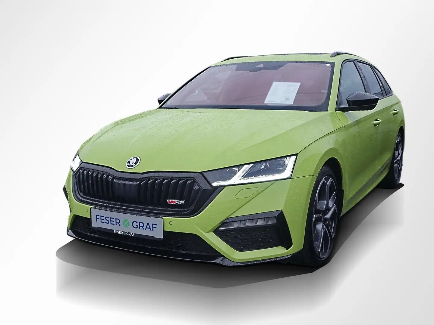 Skoda Octavia Combi RS 2.0TDI DSG SHZ,AHK,Standheizung Grün - 1