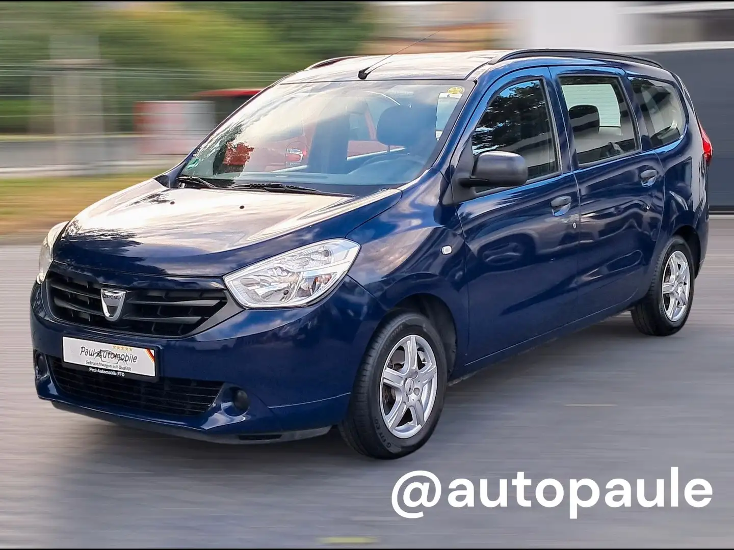Dacia Lodgy 1.6l Benzin * TüV Neu * AHK *1.Hand*ToP Blau - 1