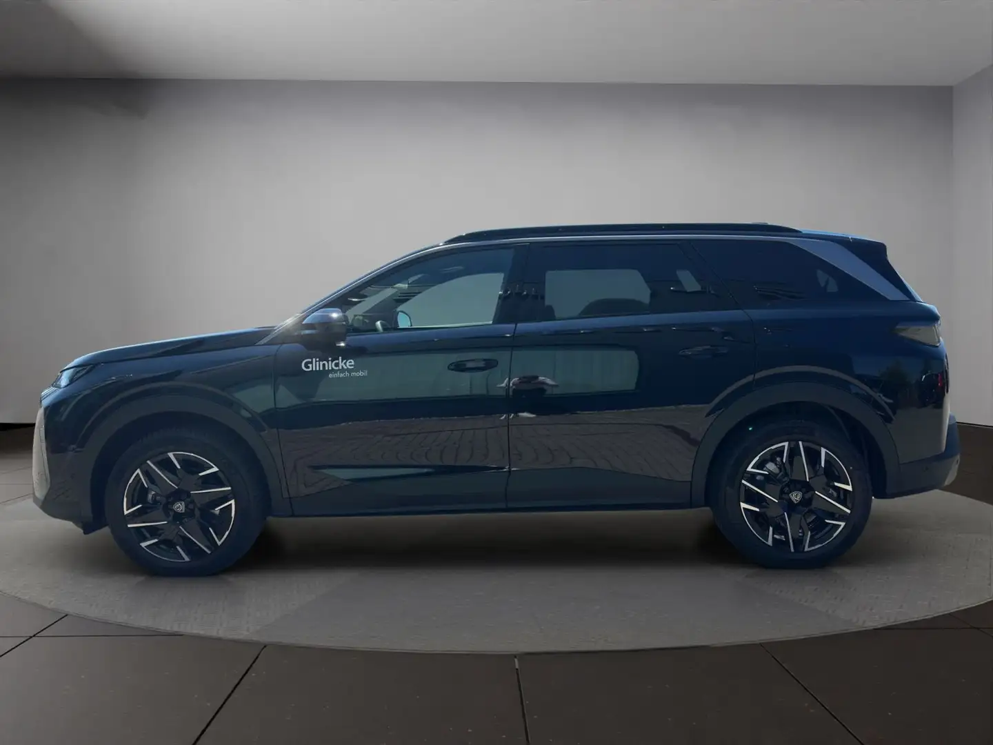 Peugeot 5008 Allure HYBRID 145 e-DSC6/360°-Kamera/M+S-Be Zwart - 2