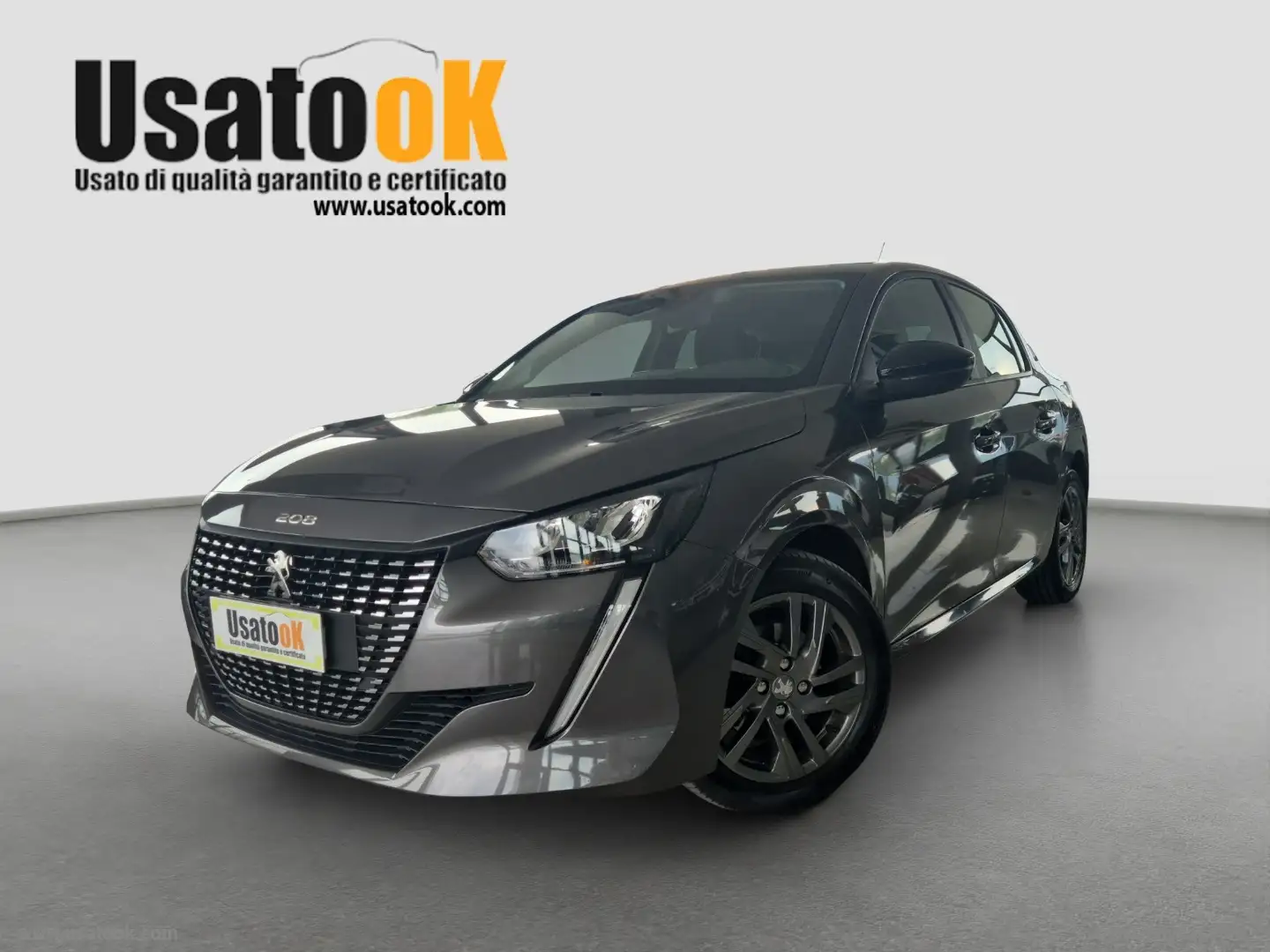 Peugeot 208 PureTech 100 S&S 5p. Active Pack TUA A 13950 CON U Grijs - 1