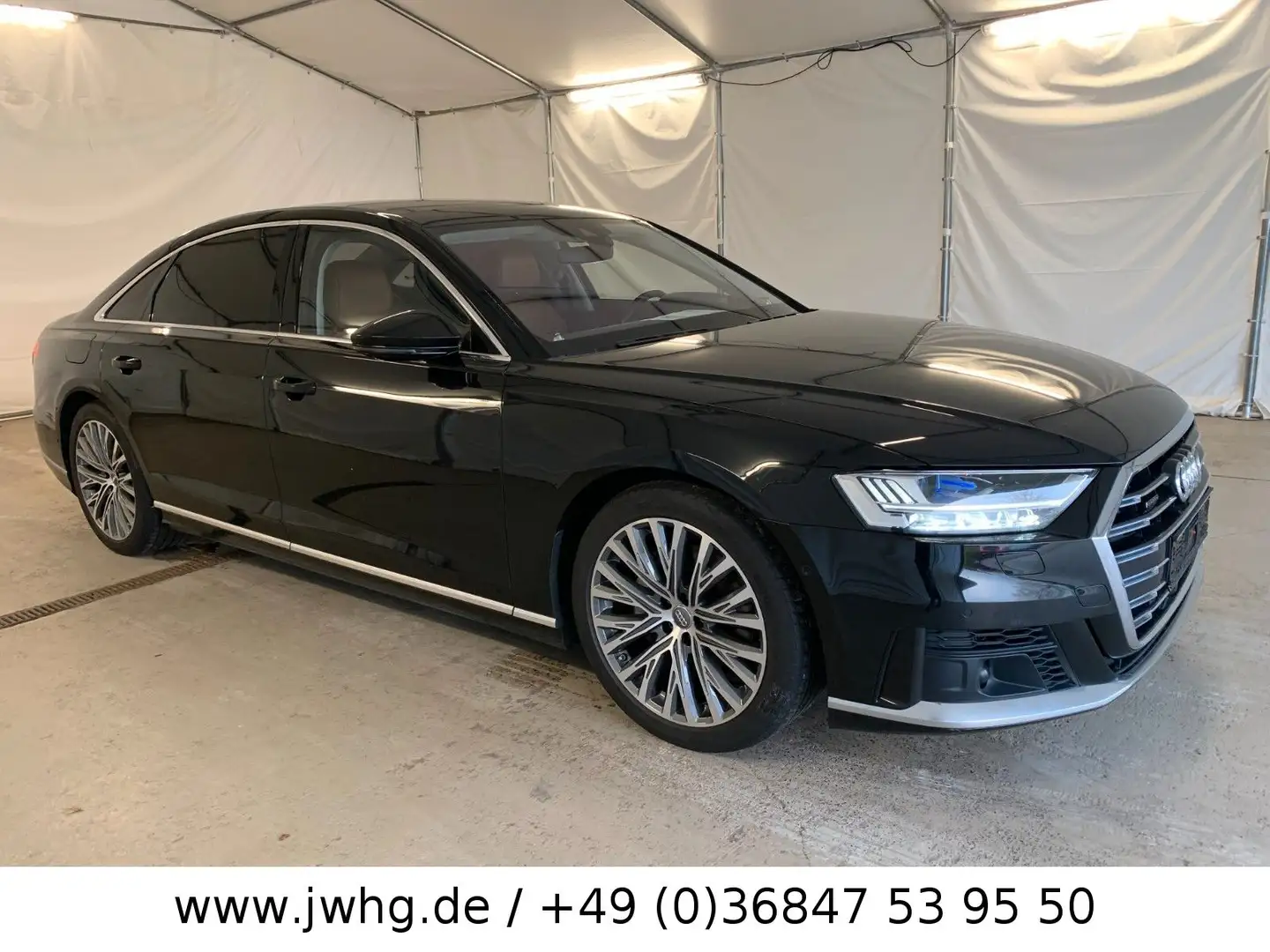 Audi A8 50 Lang Nachtsicht RearSeatEnt Voll! UVP156T€ Schwarz - 2