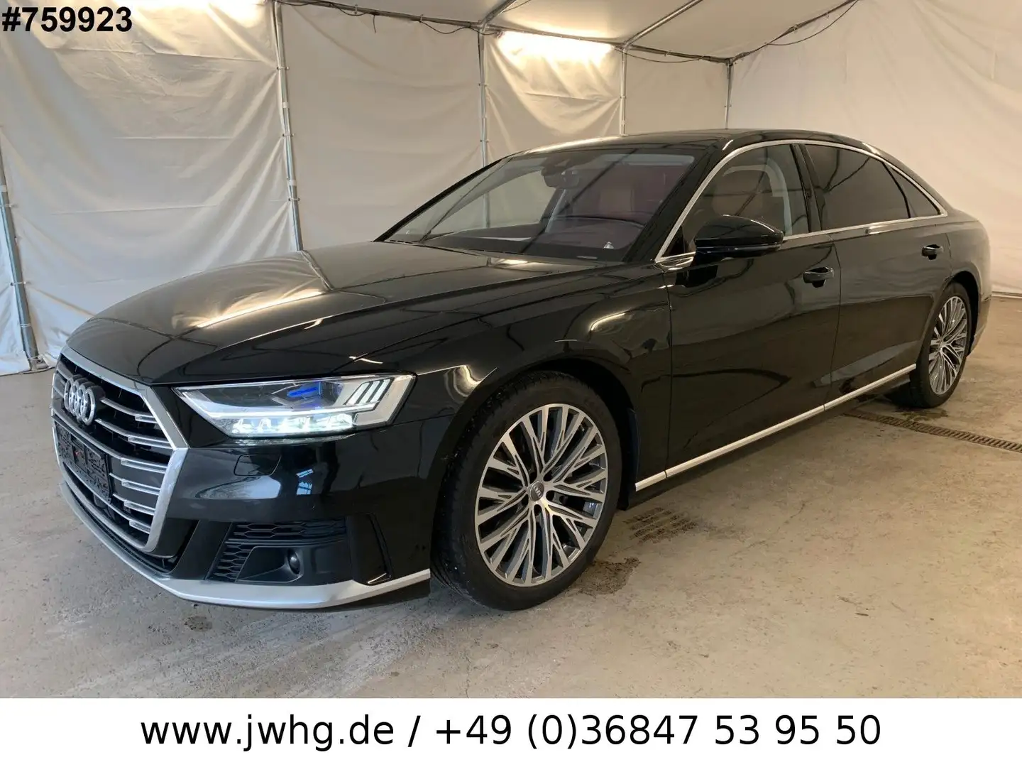 Audi A8 50 Lang Nachtsicht RearSeatEnt Voll! UVP156T€ Schwarz - 1