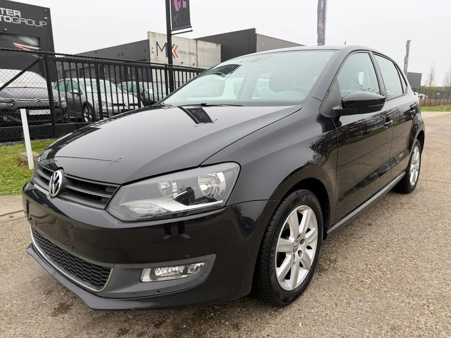 Volkswagen Polo 1.2TDi Airco Euro5 Zwart - 2