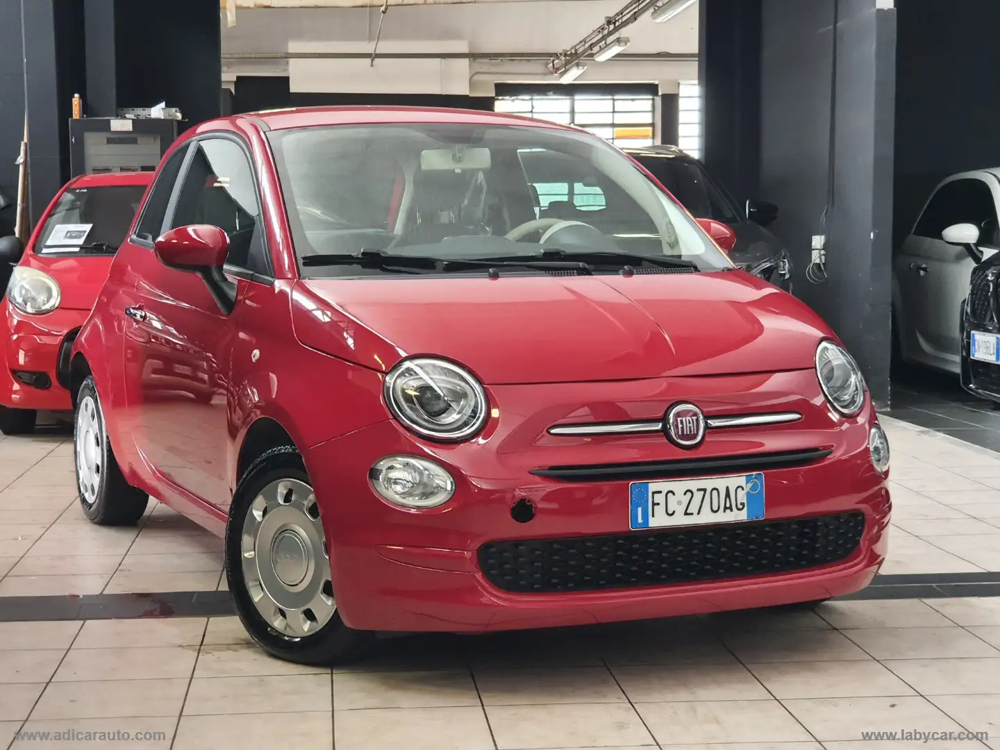Fiat 500 1.2 Pop Rosso - 1