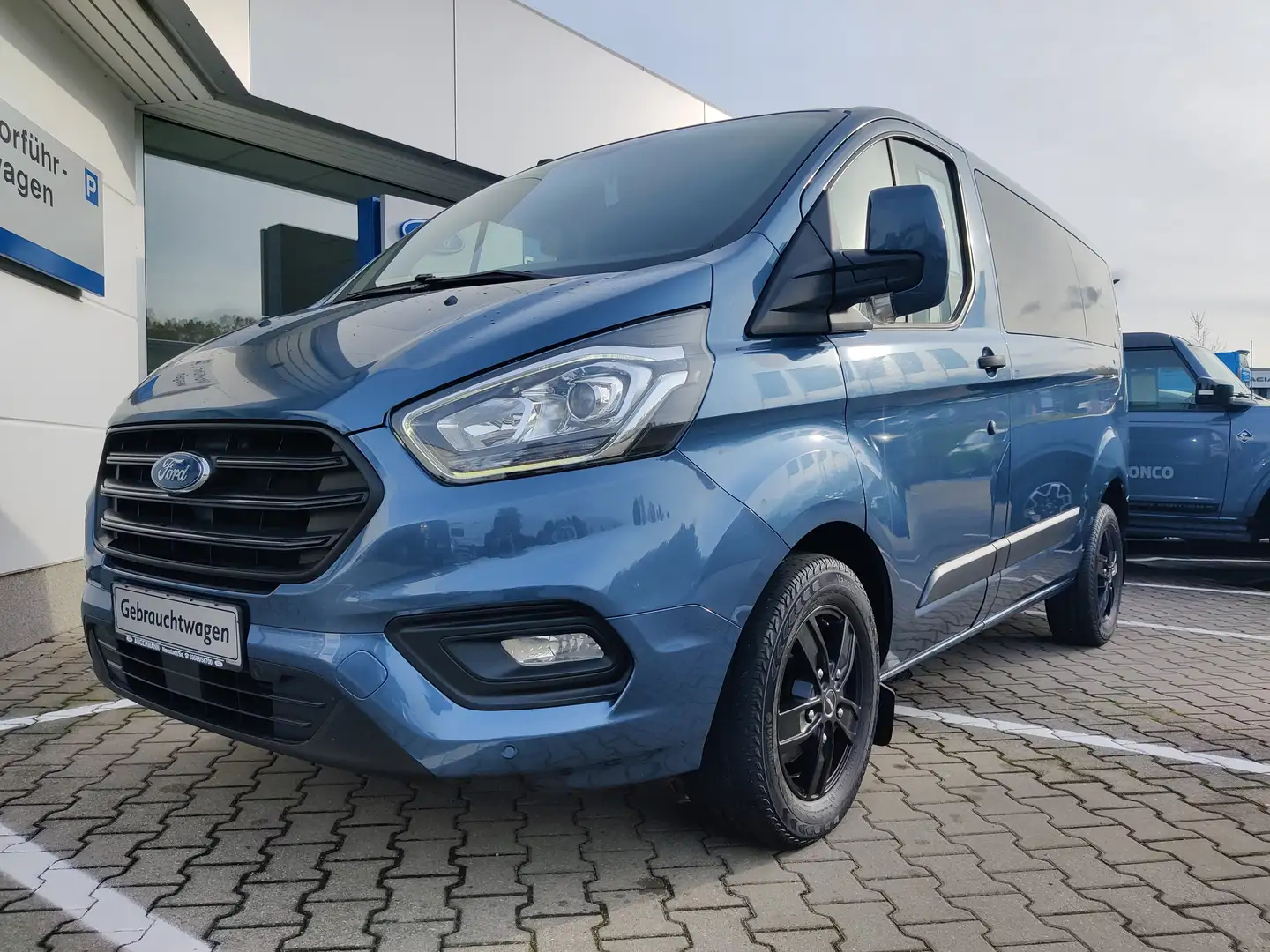 Ford Transit Custom Kombi 320 L1 Trend Bleu - 1