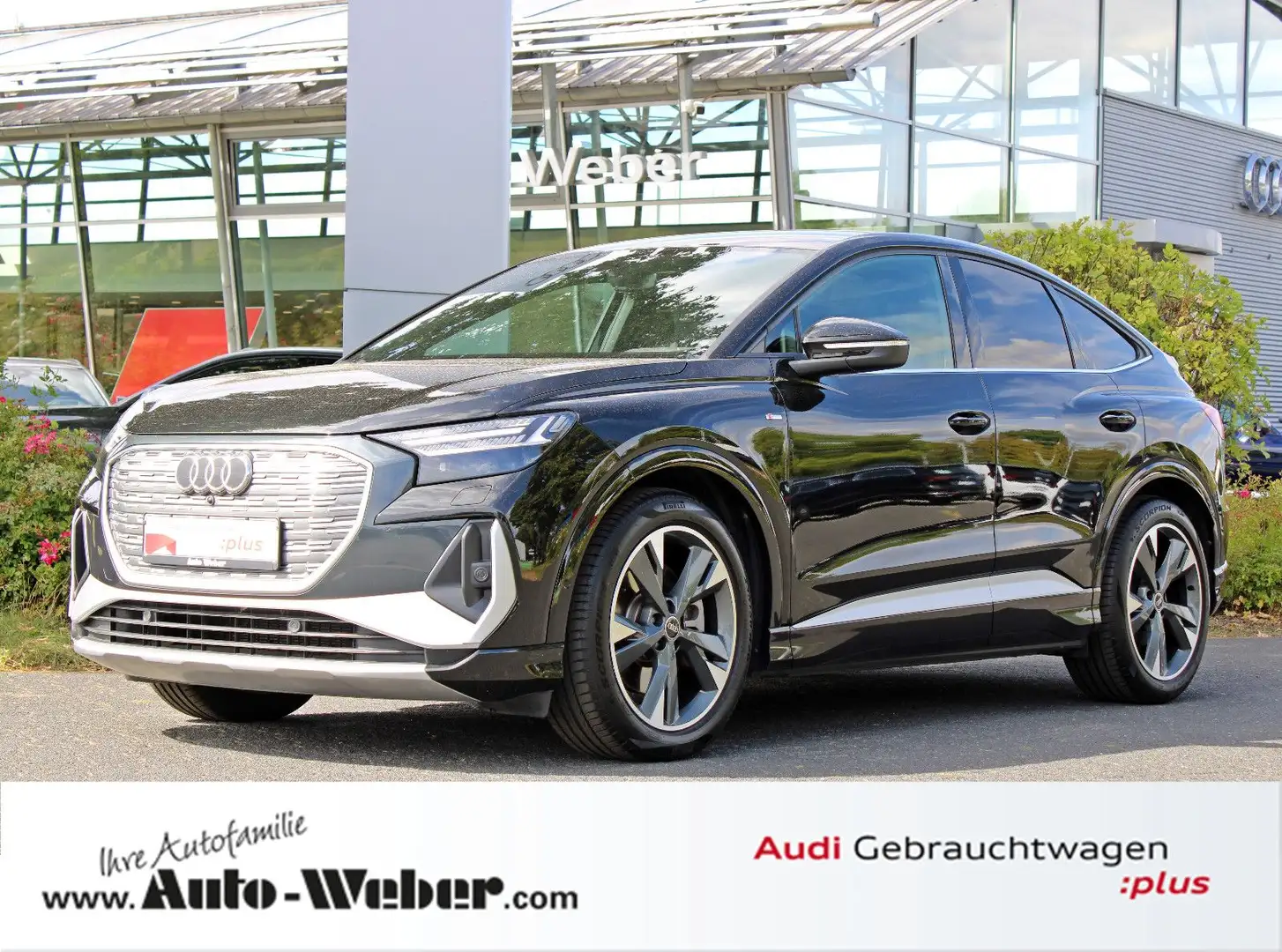 Audi Q4 e-tron Sportback 50 qu S LINE MATRIX SONOS VC Schwarz - 1