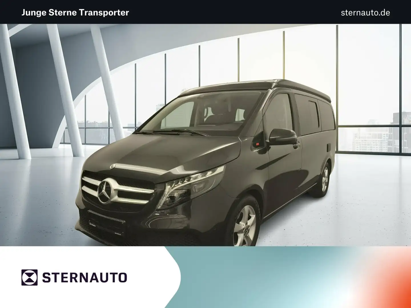 Mercedes-Benz V 300 V 300 d Edit. Marco Polo Küche Navi LED Grau - 1