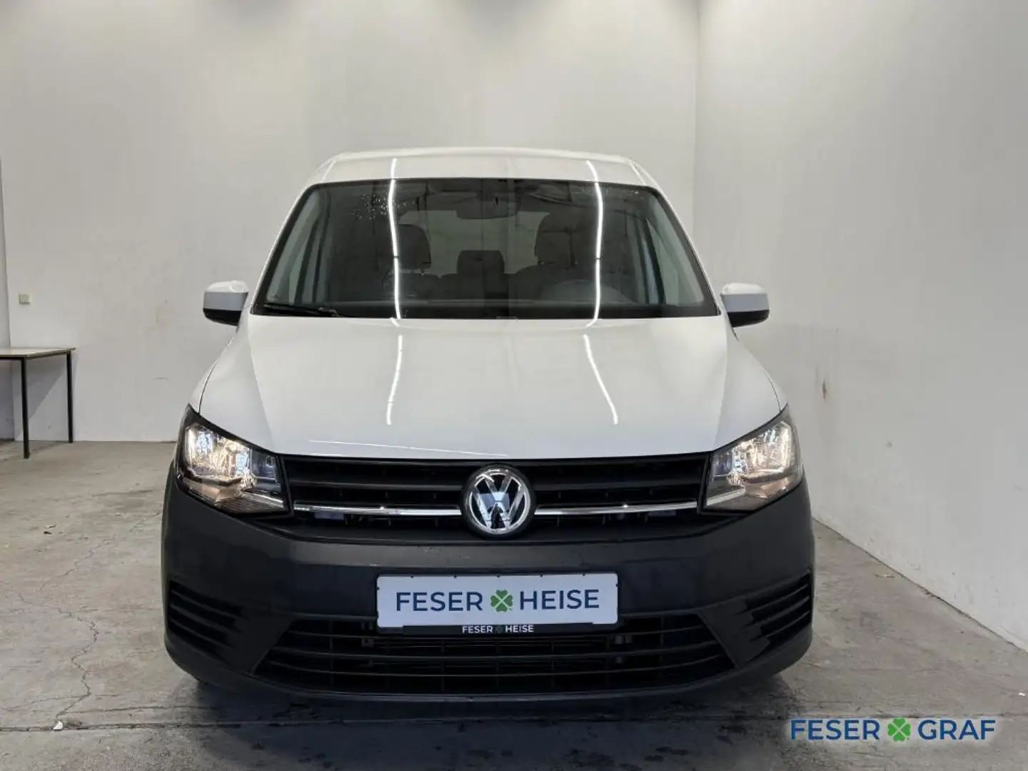 Volkswagen Caddy Trendline 1.0 TSI Klima/ParkPilot/USB Weiß - 2