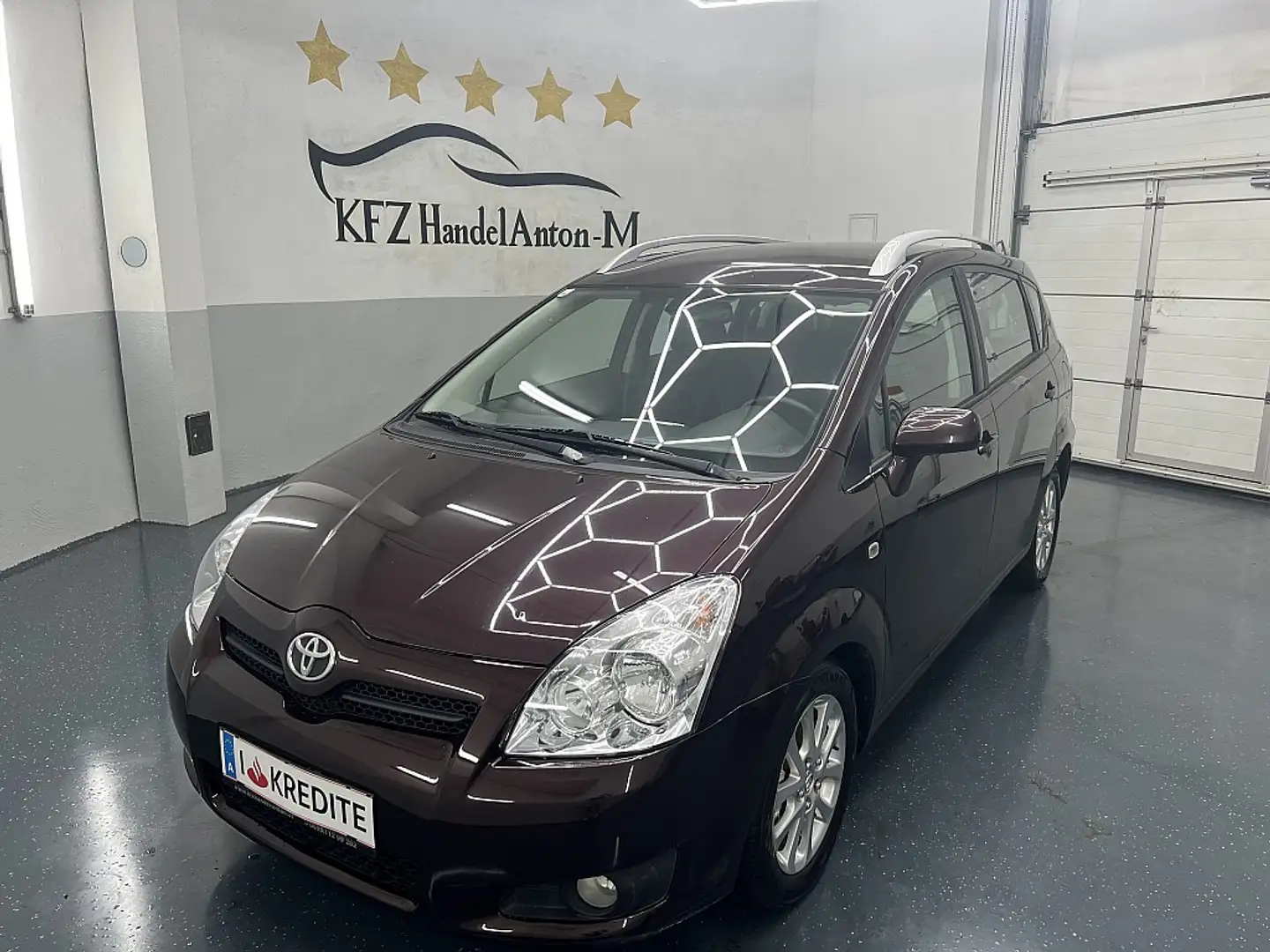 Toyota Corolla Verso 2,2 D-4D 135 Linea Sol * SOFORT FINANZIERUNG & ... Rouge - 1