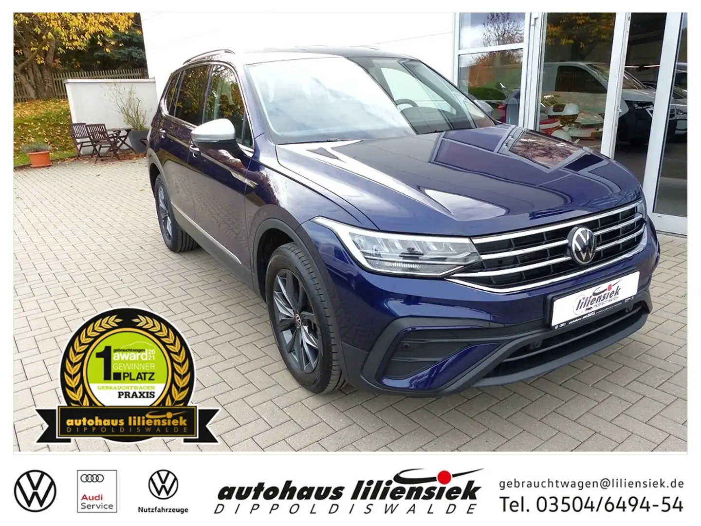 Volkswagen Tiguan Allspace 2.0 TDI Life *AHK*LED*7-Sitzer* Bleu - 1