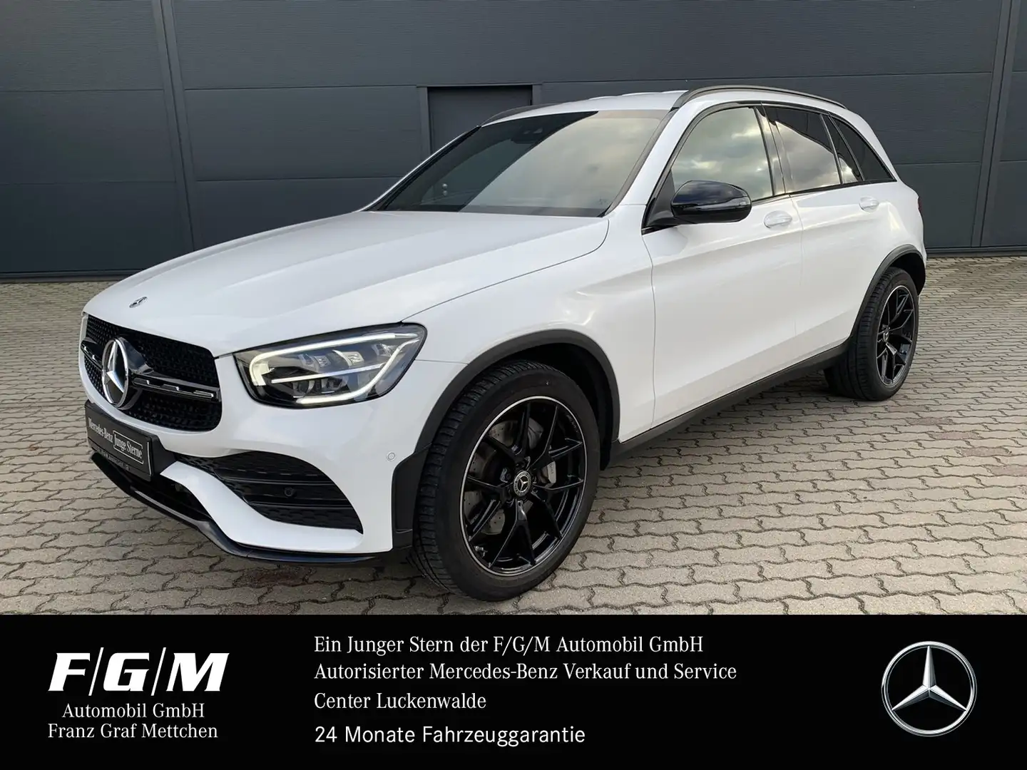 Mercedes-Benz GLC 200 GLC 200 4M AMG PLUS/MBUX/Night-Paket/ Burmester Weiß - 1