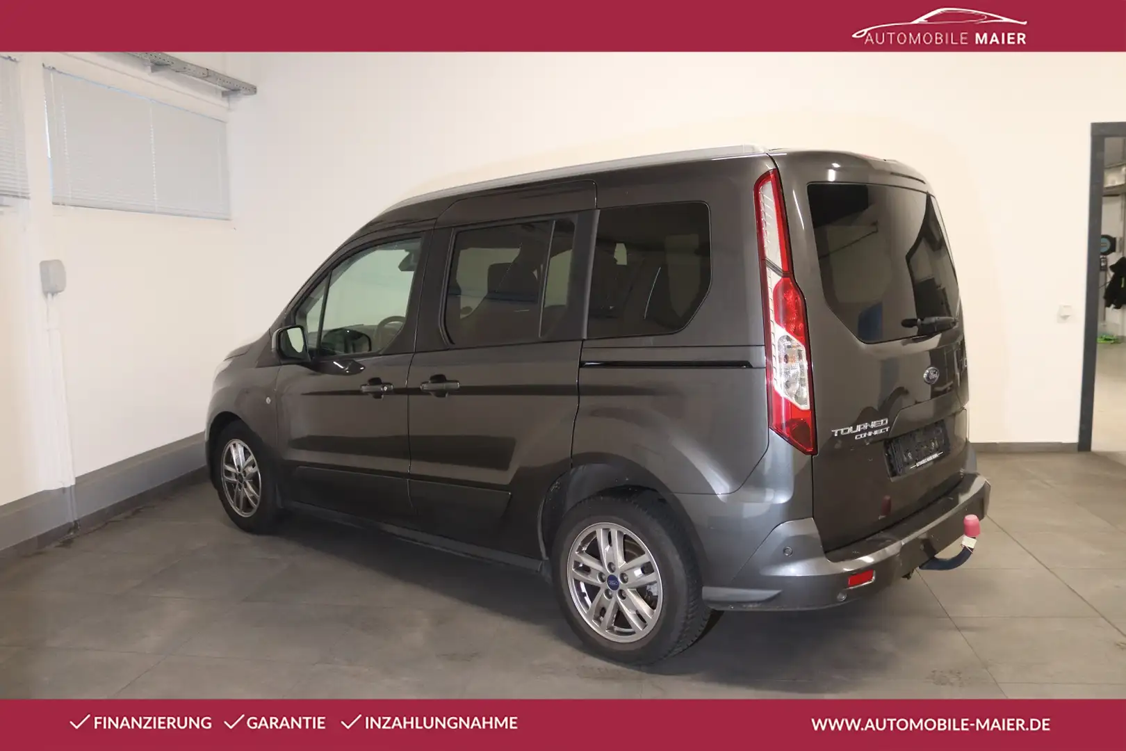 Ford Tourneo Connect 1.5 TDCi Titanium Aut.-KAM-AHK- Gris - 2