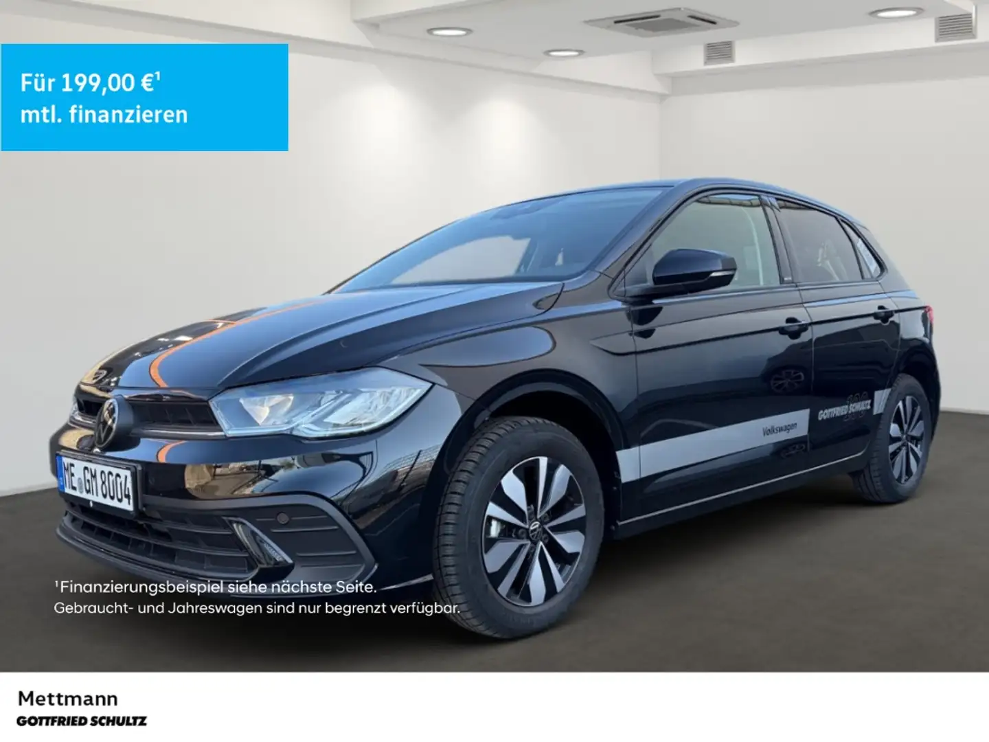 Volkswagen Polo 1.0 TSI Move LED SHZ DAB PDC MFL Schwarz - 1