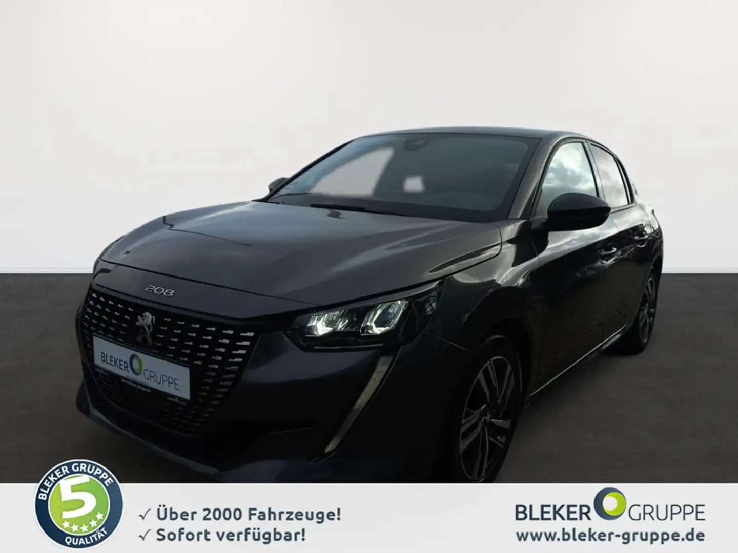 Peugeot 208 PureTech 100 Allure Pack Gris - 1