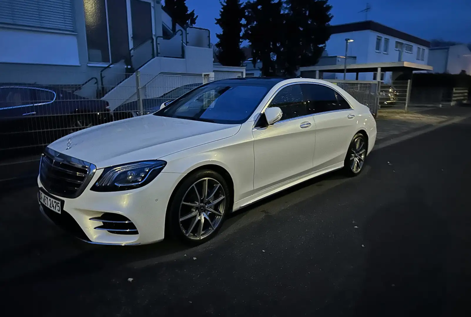 Mercedes-Benz S 400 d L 4Matic 9G-TRONIC Weiß - 1