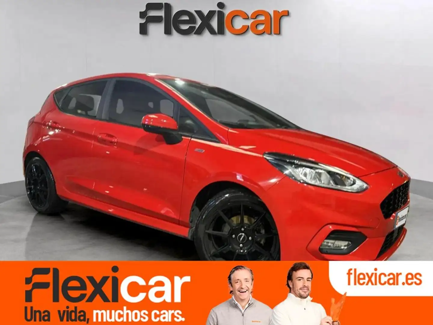 Ford Fiesta 1.0 EcoBoost S/S ST Line 100 Rojo - 1
