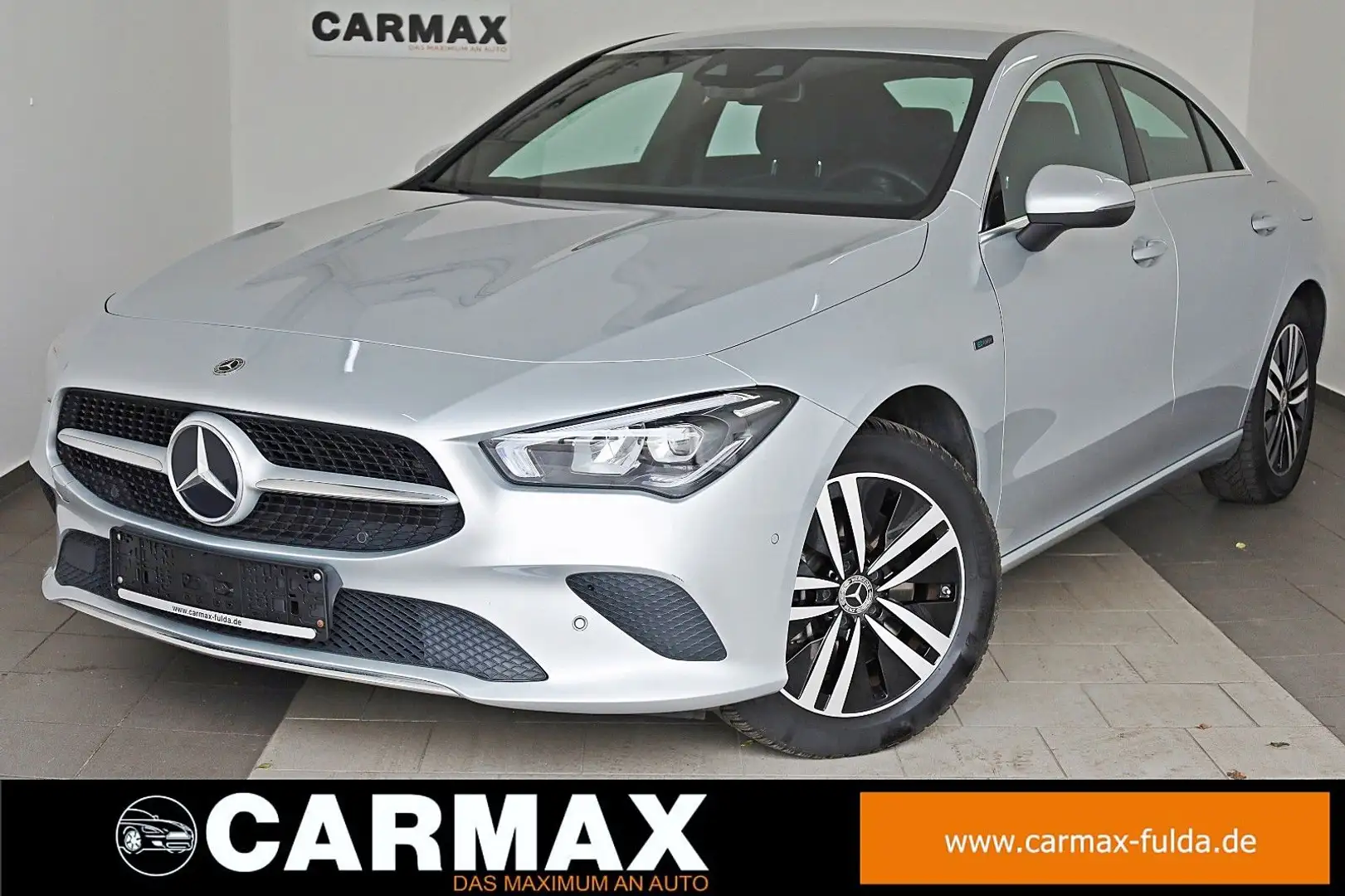 Mercedes-Benz CLA 250 e Progressive,Leder,Navi,LED,SH,Kamera Silber - 1