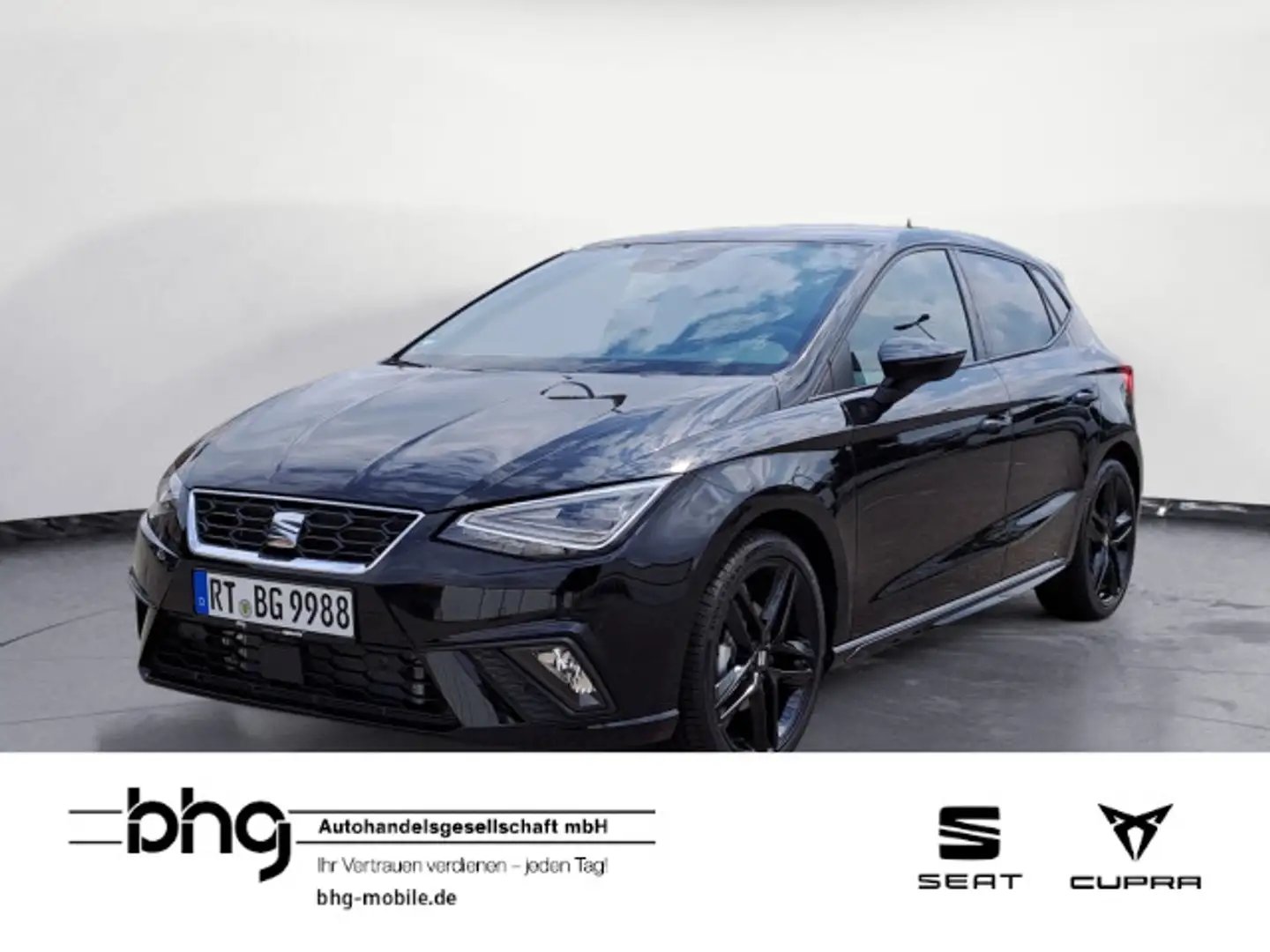 SEAT Ibiza FR Black Edition 1.0 TSI  7-Gang-DSG Schwarz - 1