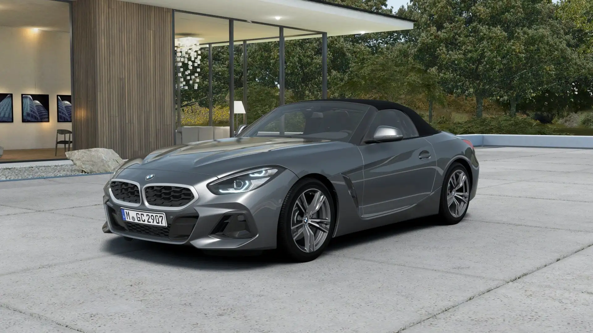 BMW Z4 sDrive20i M Aerodynamikpaket LC Prof. Leder Gris - 2