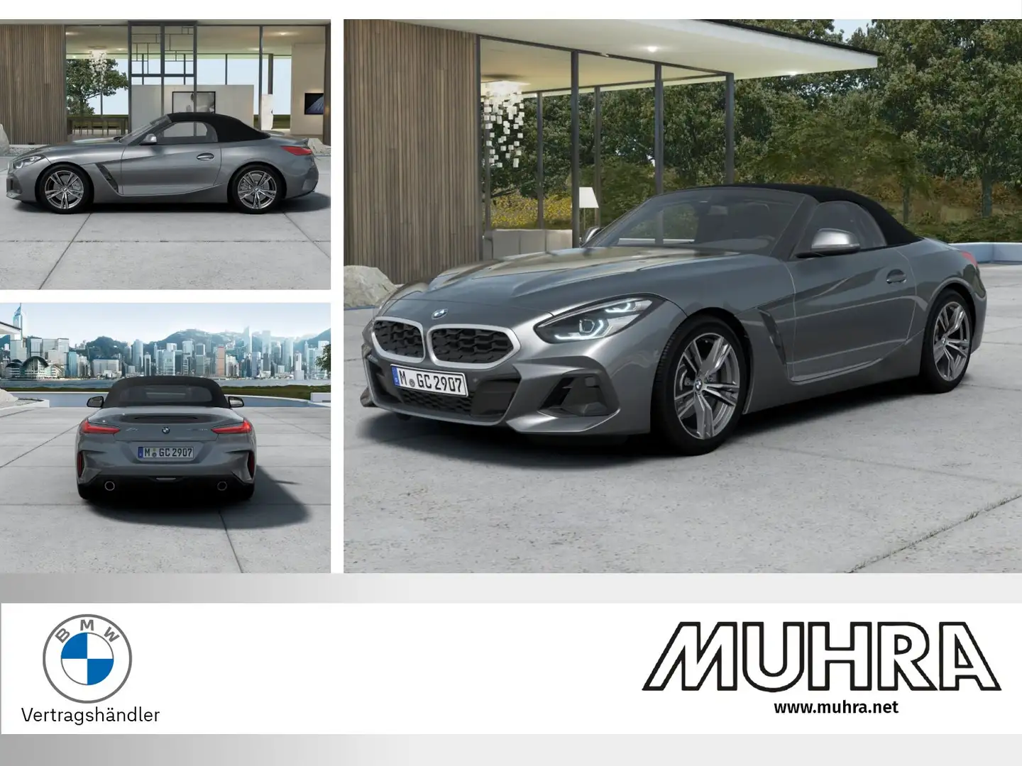 BMW Z4 sDrive20i M Aerodynamikpaket LC Prof. Leder Gris - 1