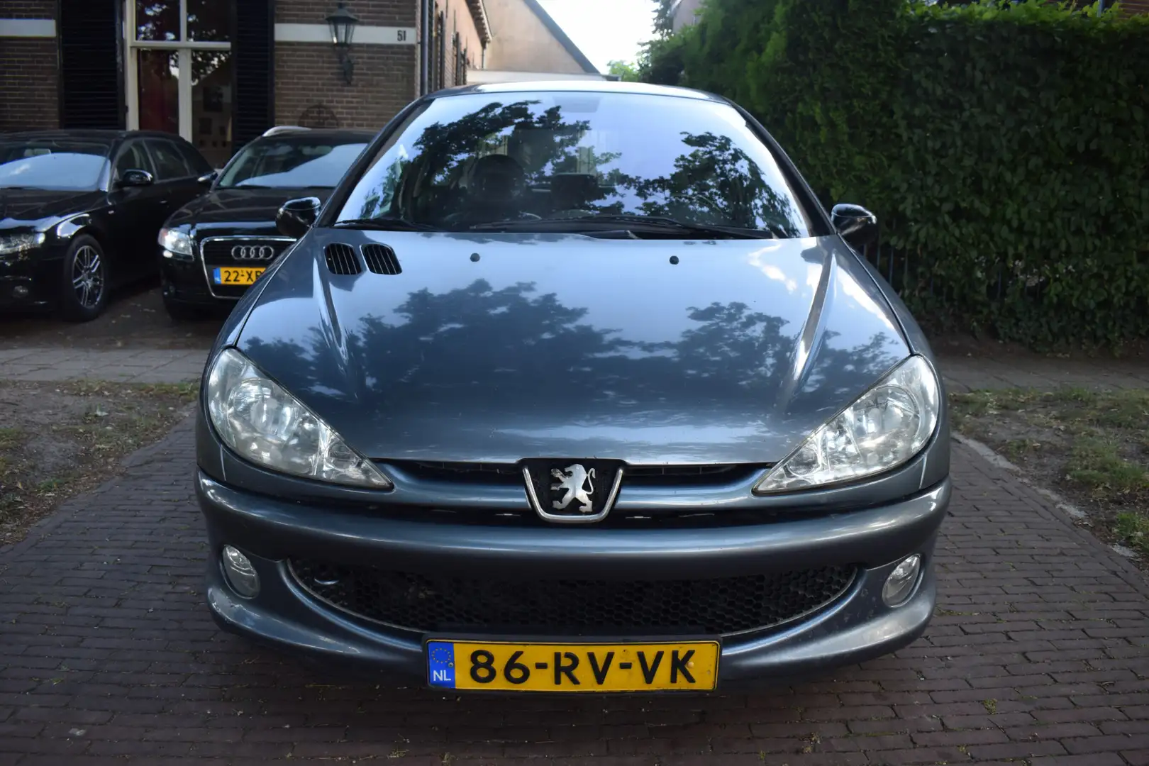 Peugeot 206 1.6-16V Griffe Airco/Leer Grigio - 2