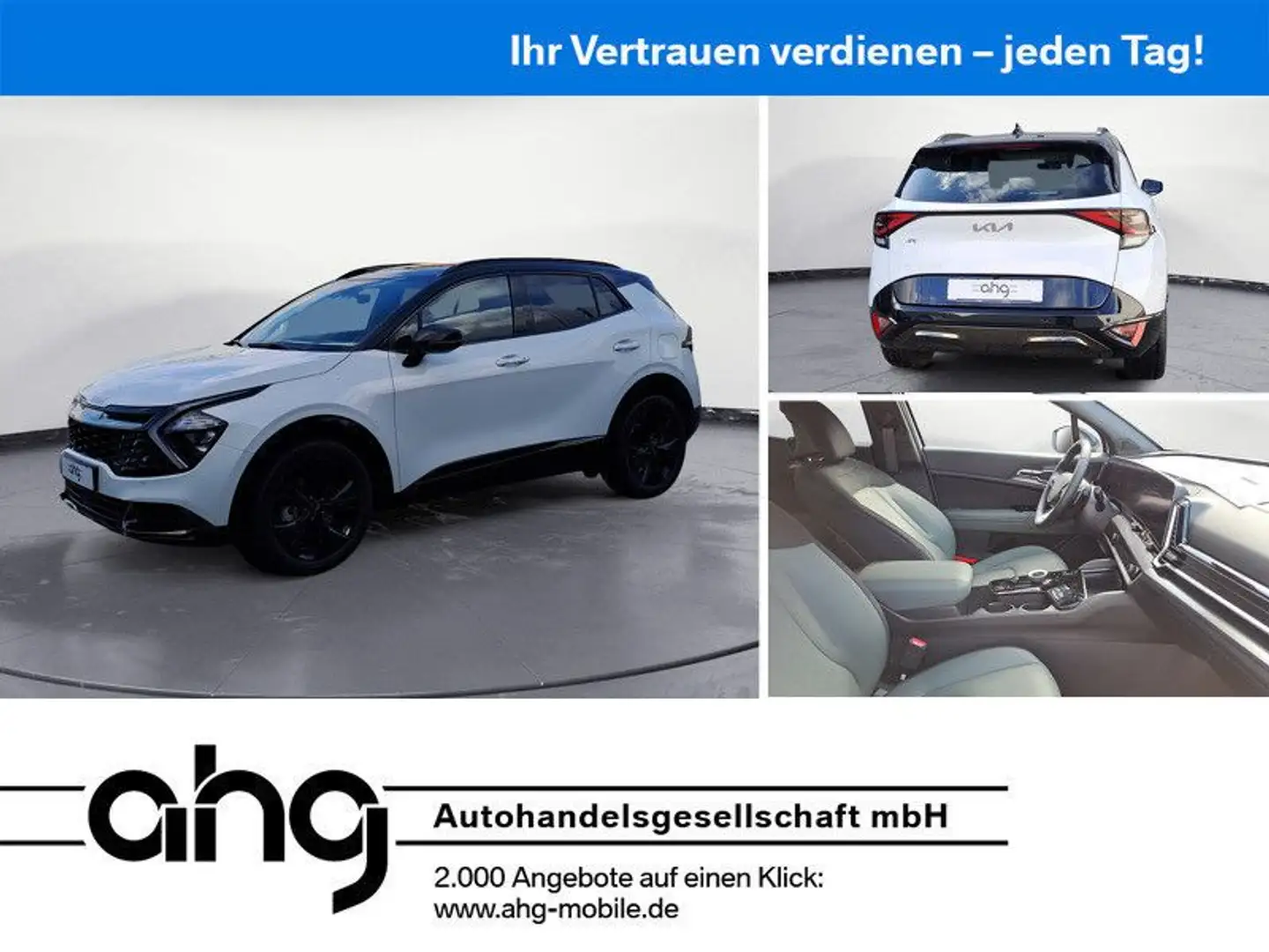 Kia Sportage 1.6 AWD Nightline limitiertes Sondermod Blanc - 1
