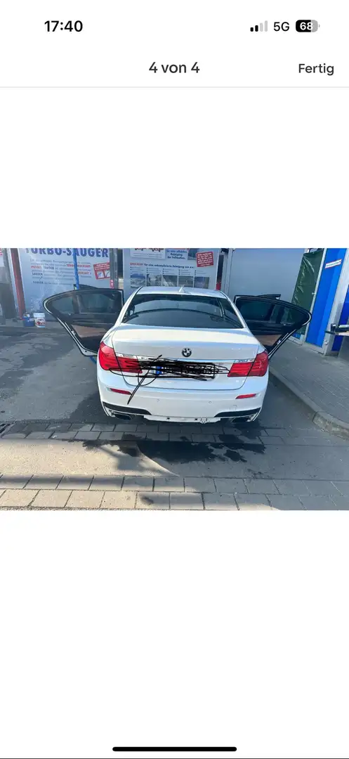 BMW 740 740d xDrive Weiß - 2