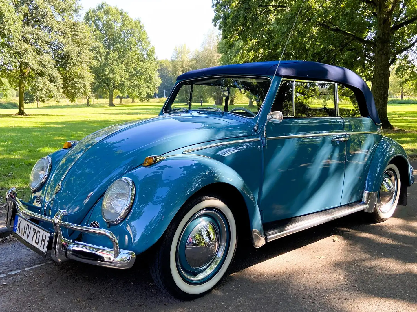 Volkswagen Käfer Blau - 2