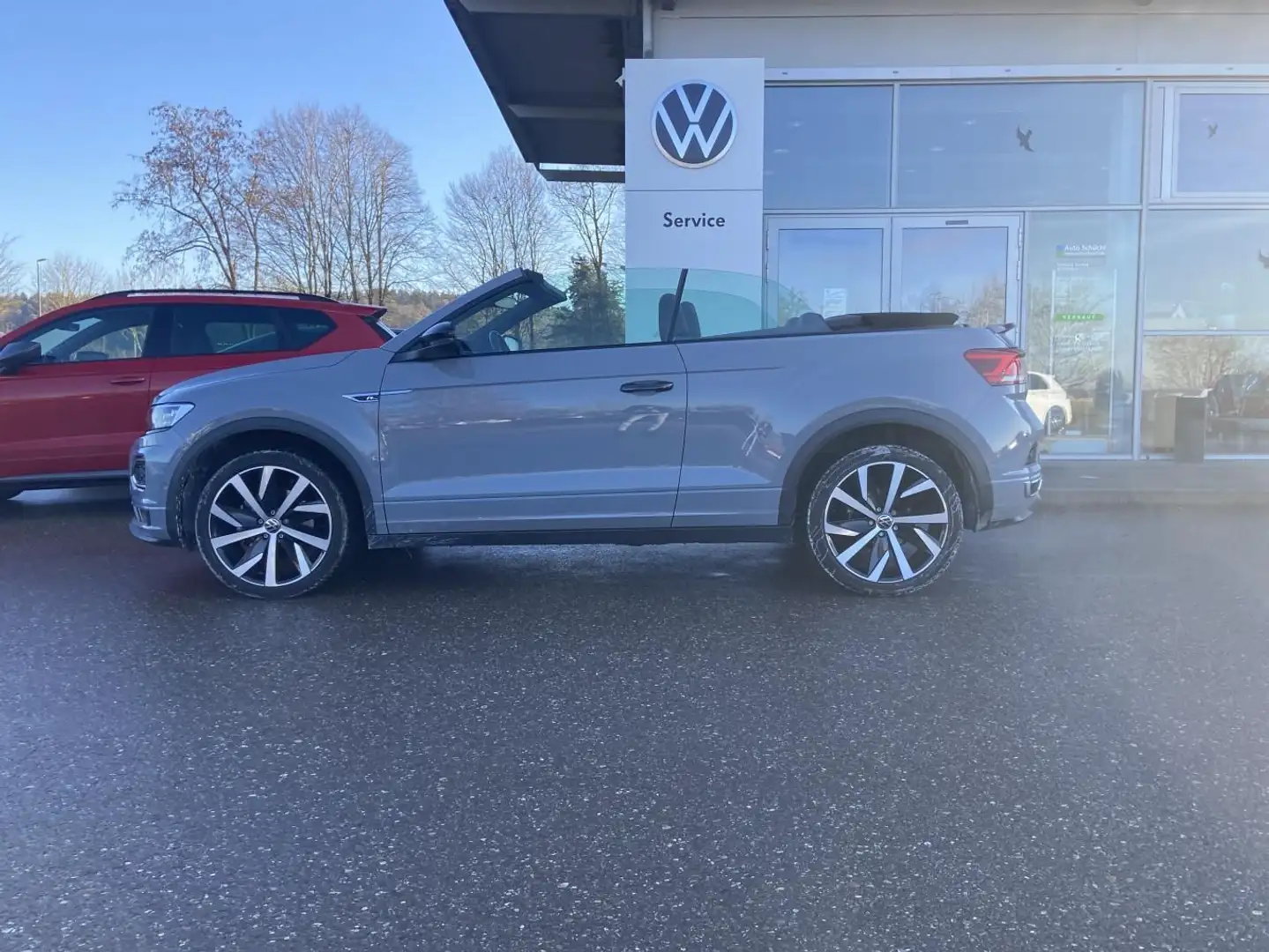 Volkswagen T-Roc Cabrio 1.5 TSI DSG R-Line Edition-Plus AHK Grau - 2