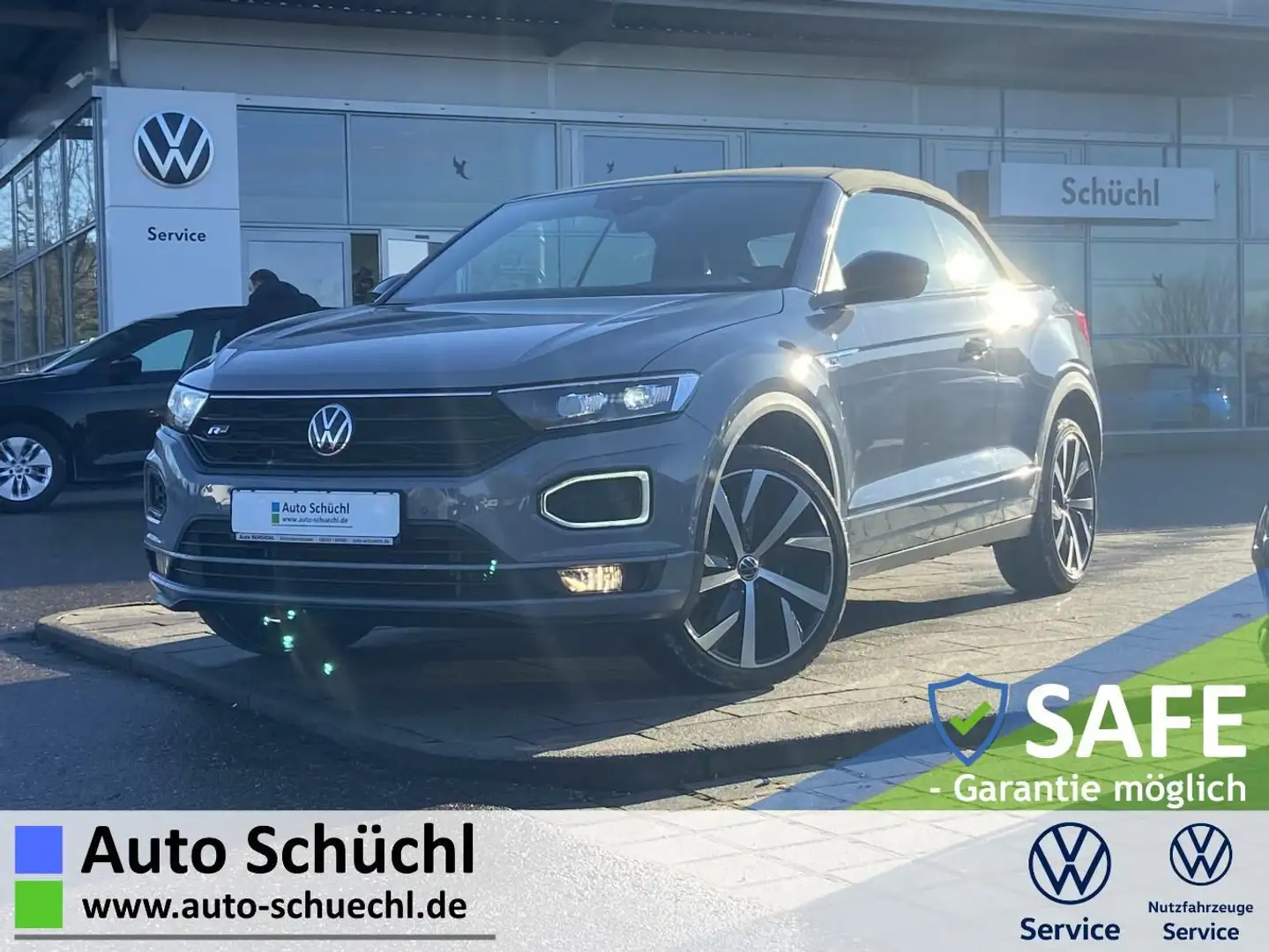 Volkswagen T-Roc Cabrio 1.5 TSI DSG R-Line Edition-Plus AHK Grau - 1
