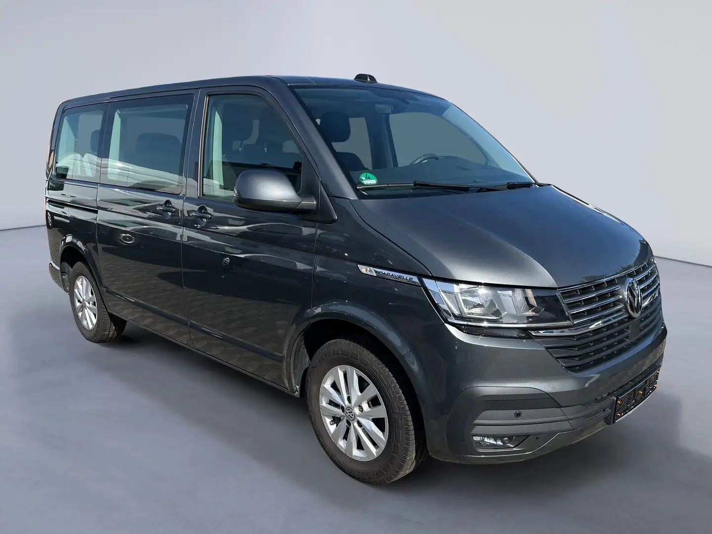 Volkswagen T6.1 Caravelle DSG Lang Comfortline+STHZ+Navi+El. Schiebetür+ Grau - 1