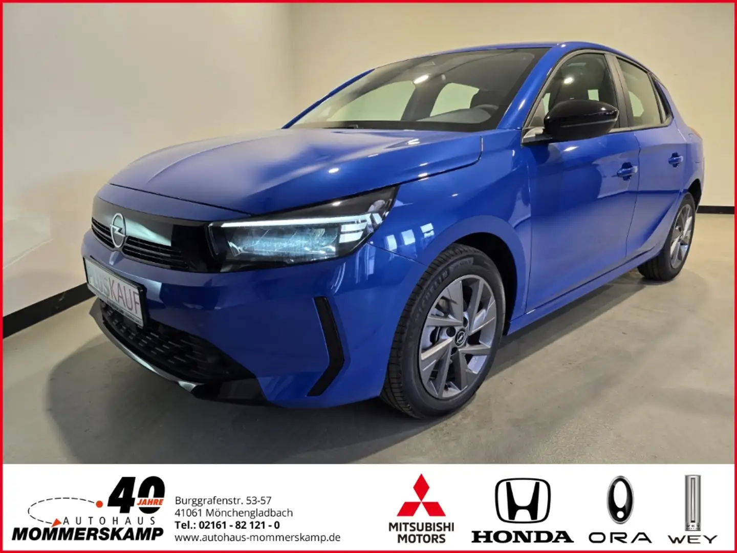 Opel Corsa F Edition 1.2 Turbo+PDC+Android Auto+Carplay+SitzH Blau - 1
