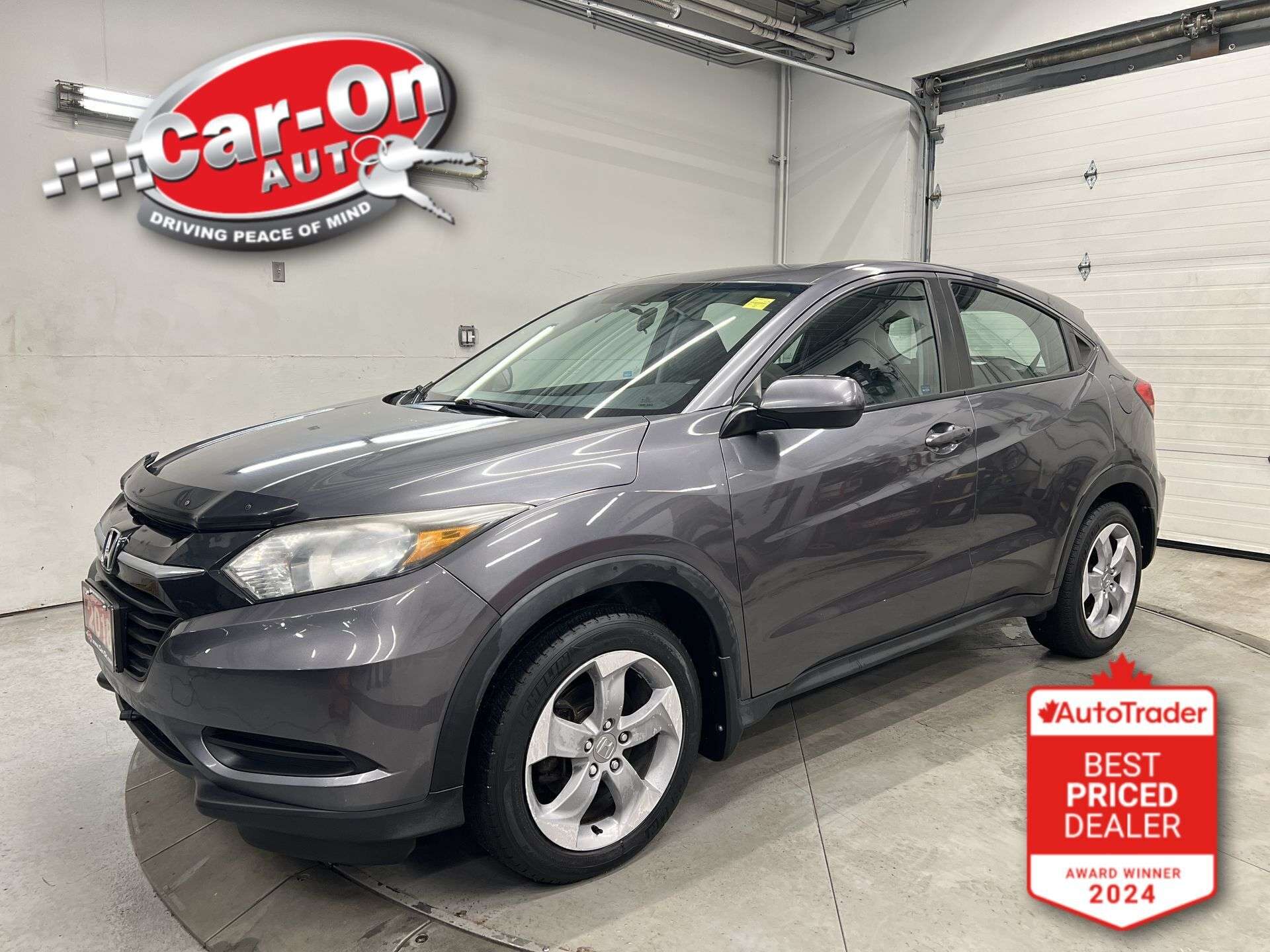 Gray 2018 Honda HR-V SUV / Crossover All-Wheel Drive Automatic