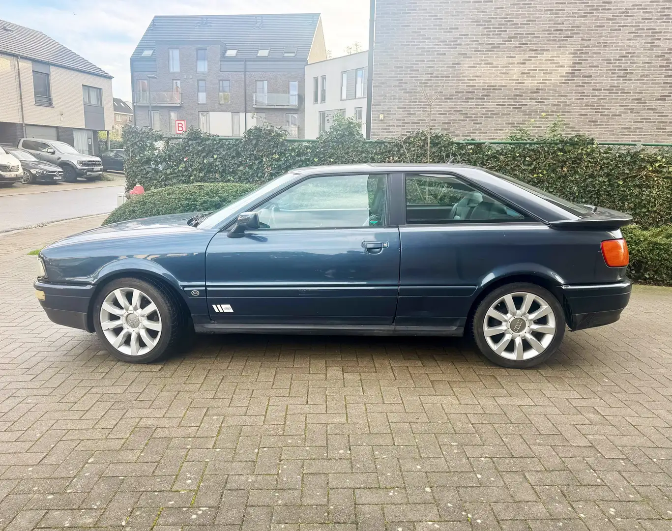 Audi Coupe QUATTRO 2.2i Origine Cuir Airco à rafraîchir Bleu - 2