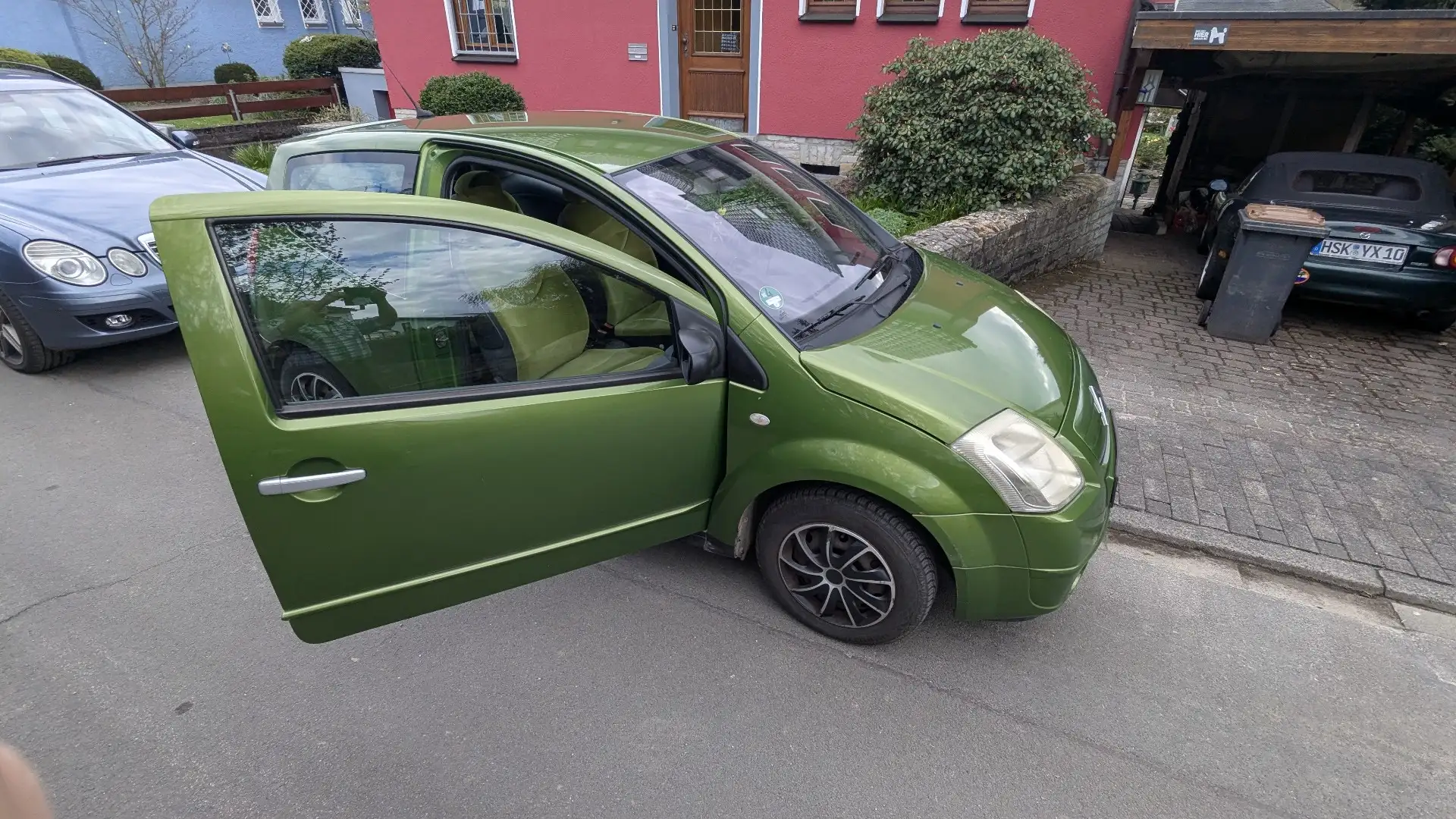 Citroen C2 C2 1.4 HDi Senso Drive an Bastler Grün - 1