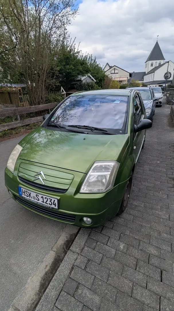Citroen C2 C2 1.4 HDi Senso Drive an Bastler Grün - 2