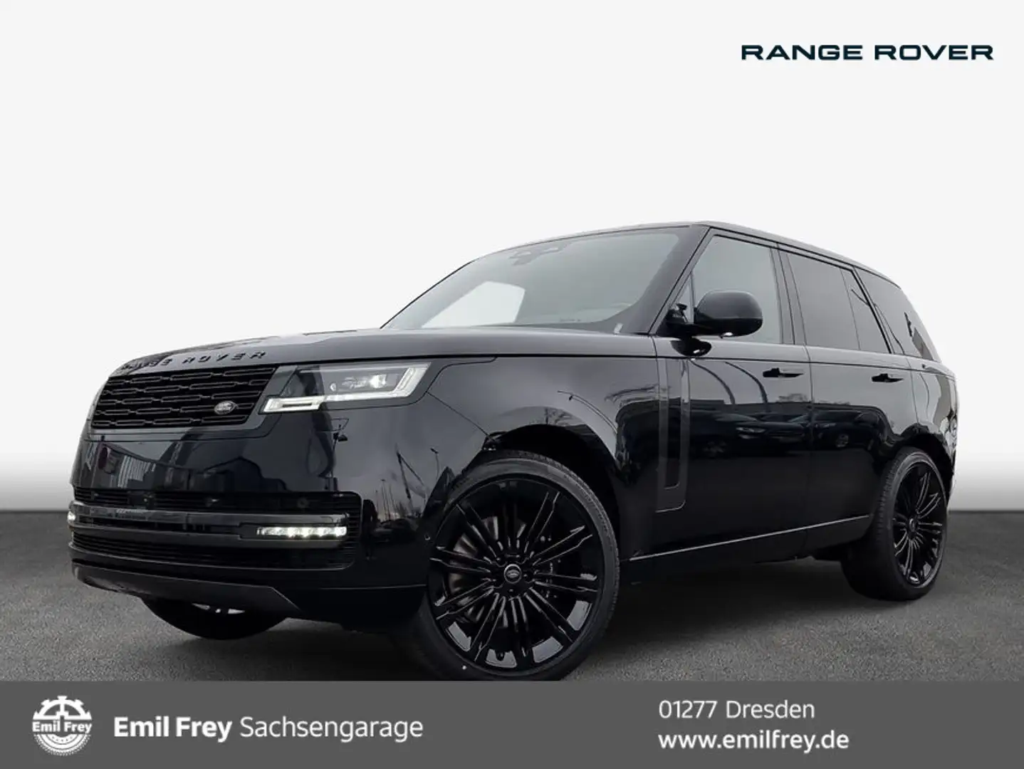 Land Rover Range Rover D350 Autobiography Schwarz - 1
