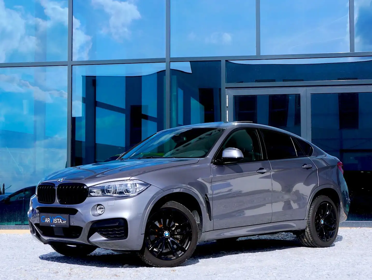 BMW X6 xDrive30d M-Sport *Schiebedach* Argintiu - 2