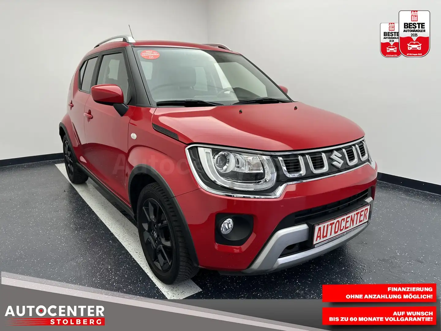 Suzuki Ignis Basic HYBRID "CAM-MULTI-AUTOMATIK-ALU-LED" Red - 2