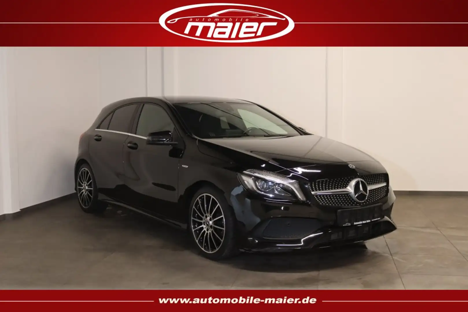 Mercedes-Benz A 200 d 7G AMG Peak Edition-NAV-LED-Keyless Go- Schwarz - 1