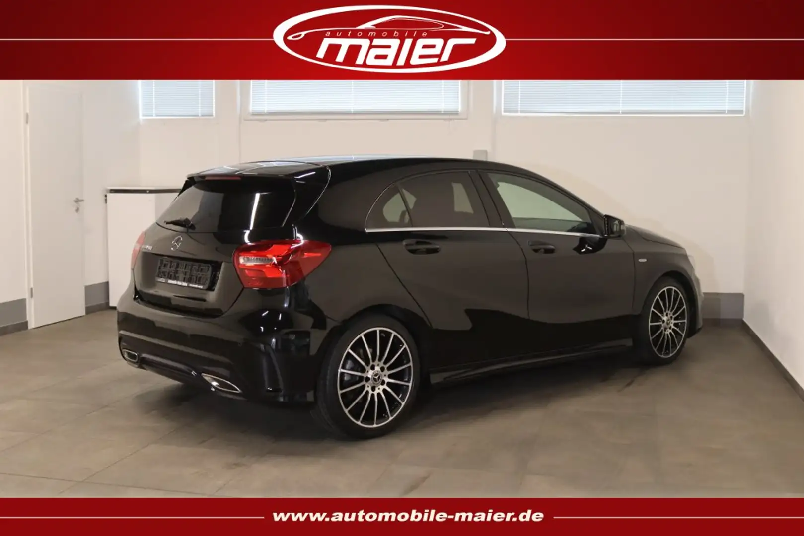 Mercedes-Benz A 200 d 7G AMG Peak Edition-NAV-LED-Keyless Go- Schwarz - 2